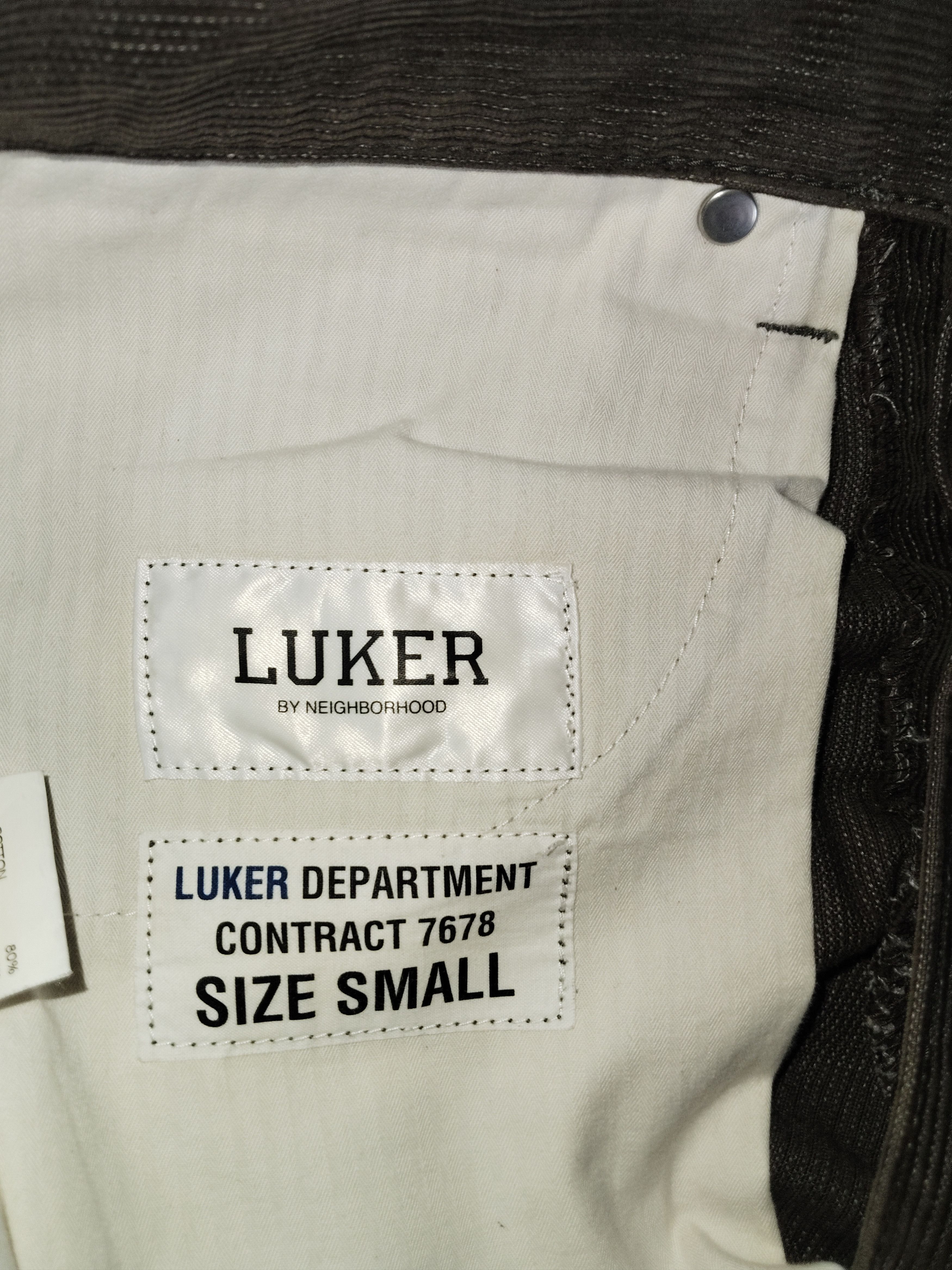 Neighborhood LUKER By NEIGBORHOOD Distressed Corduroy Pant Size US 32 / EU 48 - 8 Thumbnail
