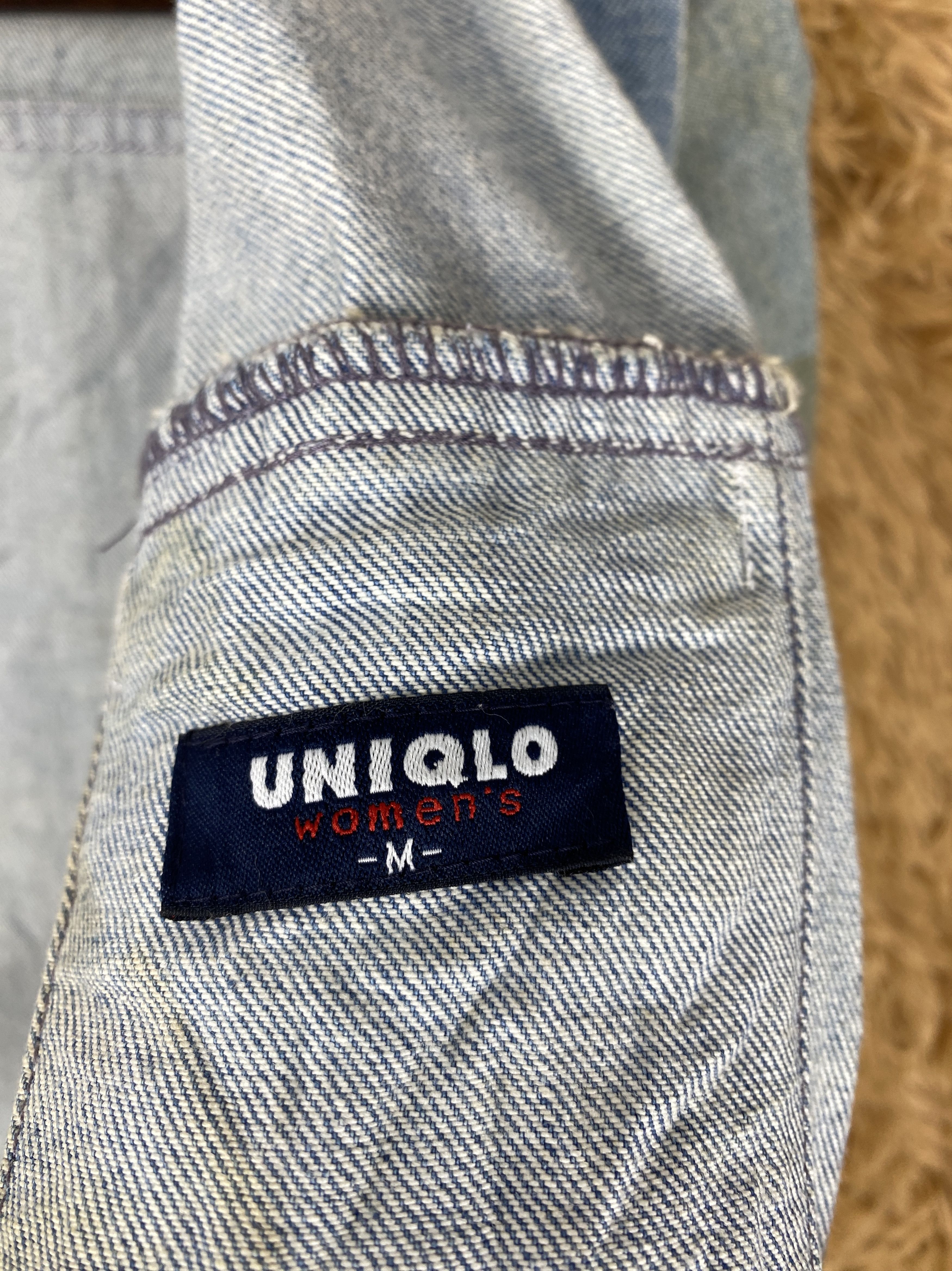 Uniqlo Vintage Uniqlo Button Denim Jacket J2138 Size S / US 4 / IT 40 - 8 Thumbnail