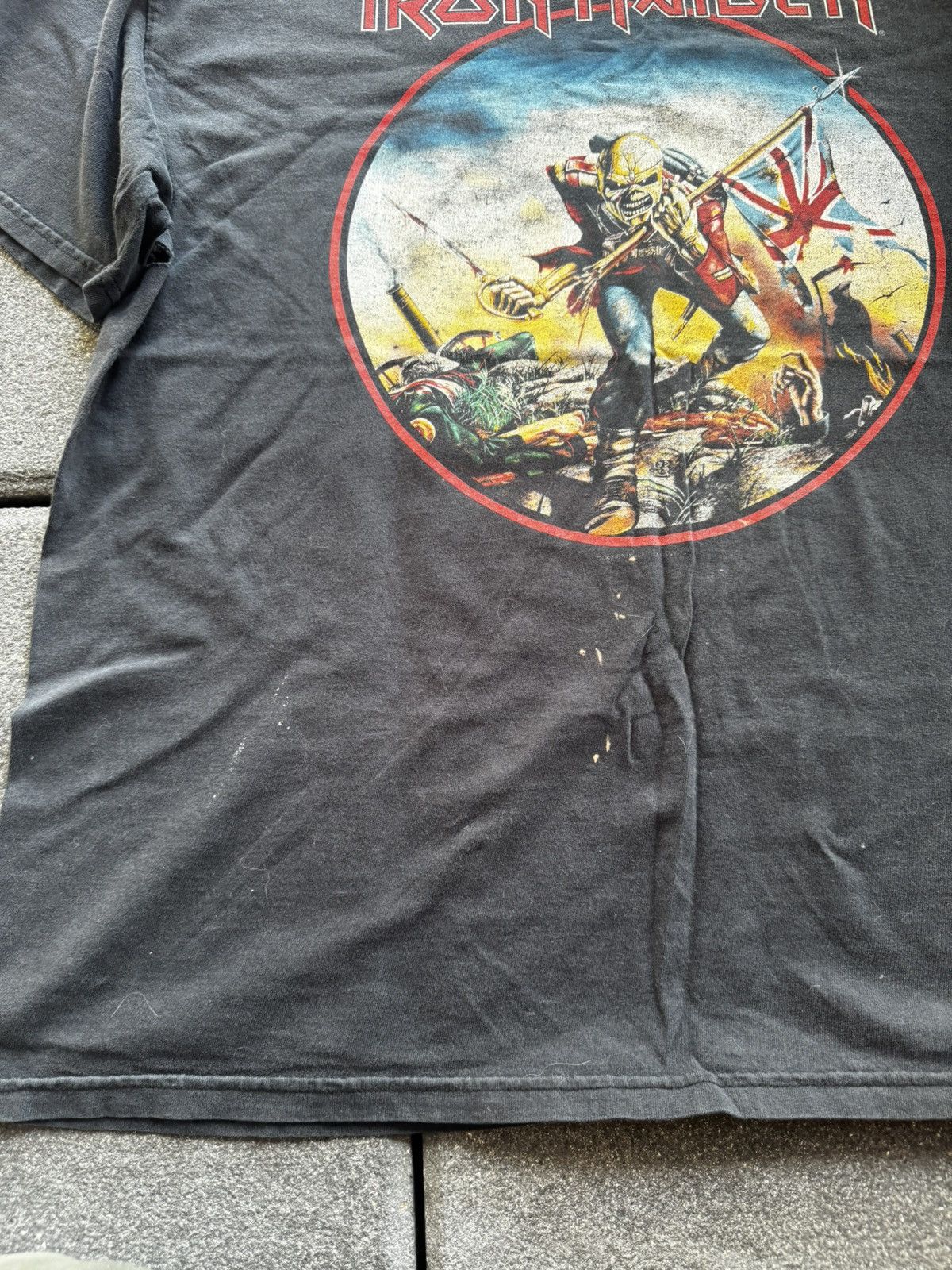Vintage VINTAGE IRON MAIDEN BAND TEE Size US XL / EU 56 / 4 - 5 Thumbnail