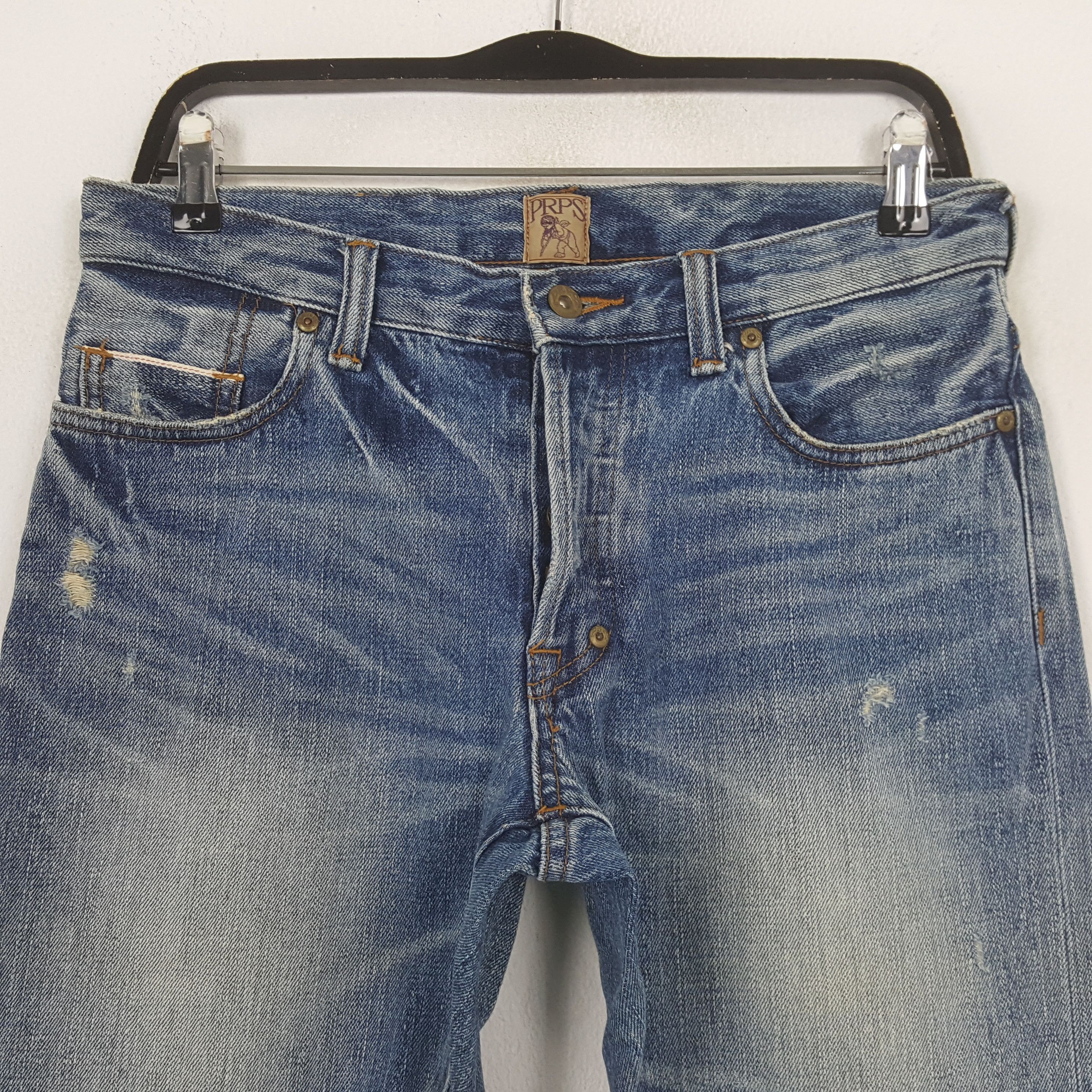 Prps Prps Streetwear Style Jeans C297N16 Size US 31 - 2 Thumbnail
