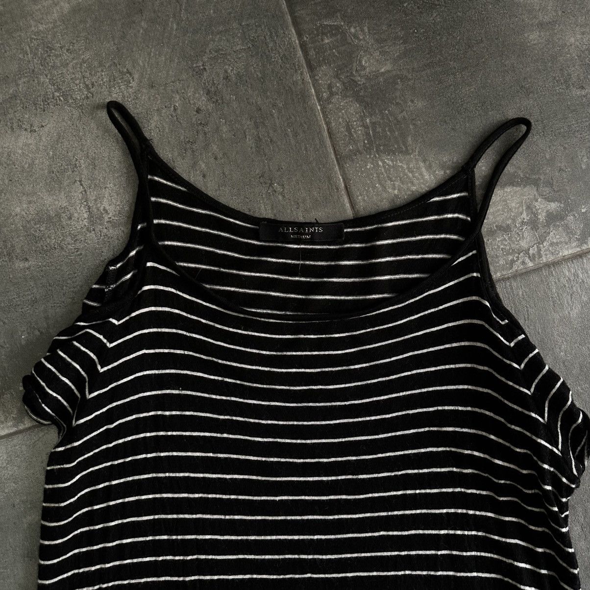 Allsaints × Vintage Vintage Allsaints Tank Top Sleeveless Luxury Y2K 00s USA Size M / US 6-8 / IT 42-44 - 5 Thumbnail
