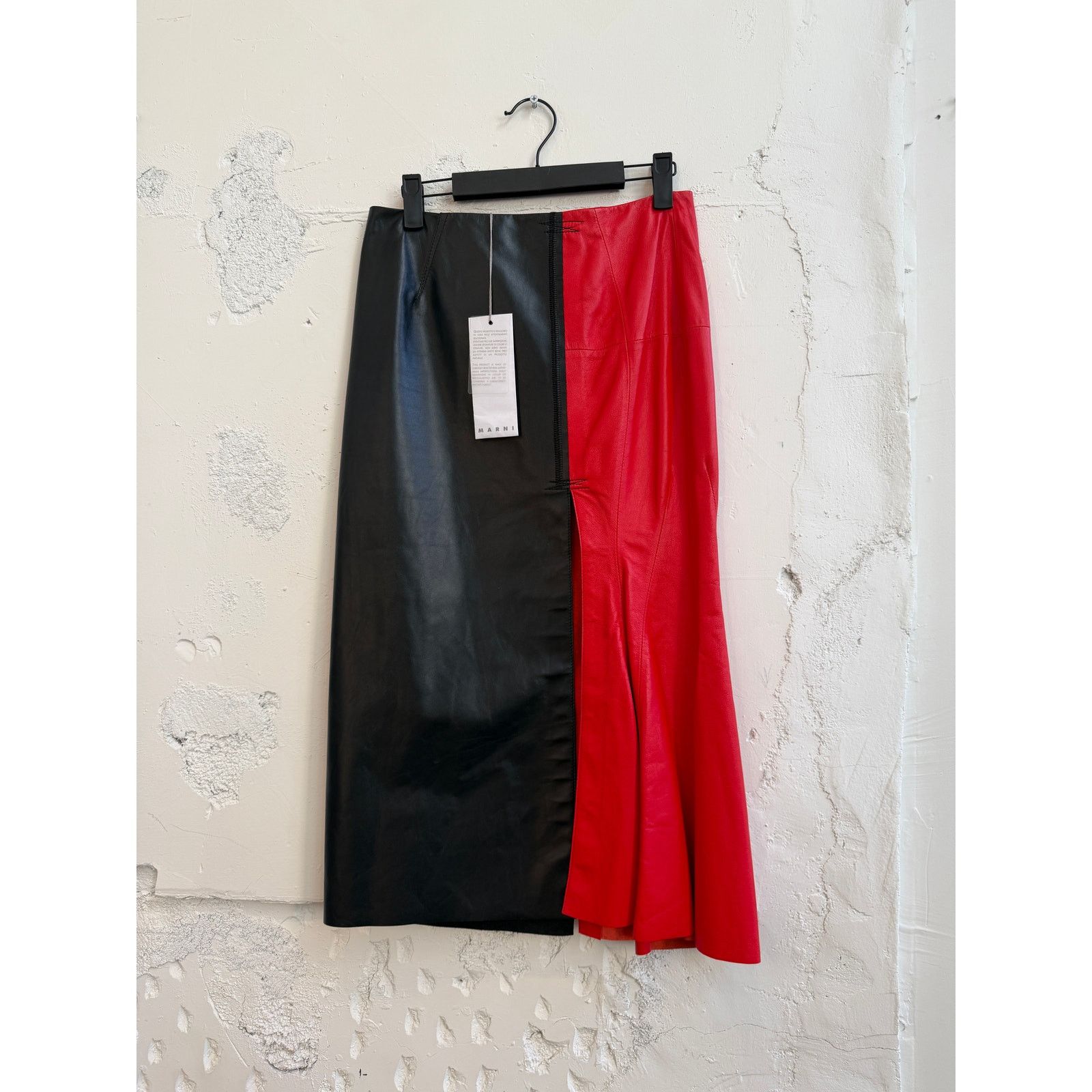 Marni Marni Leather Skirt Size 26" / US 2 / IT 38 - 1 Thumbnail
