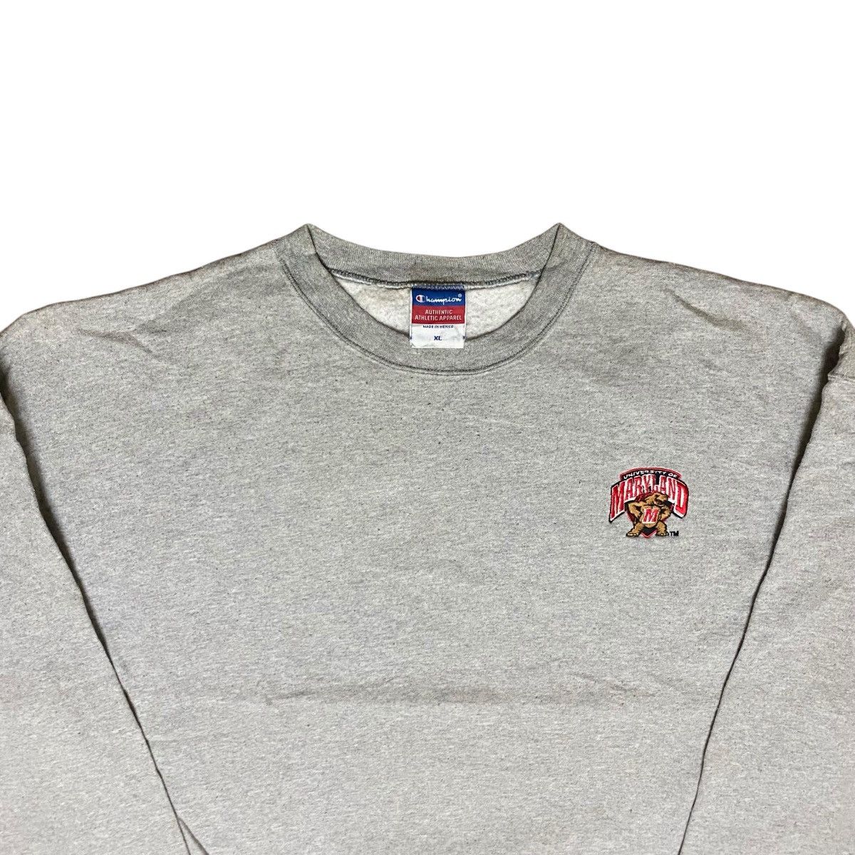 Champion × Vintage Vintage 90's Champion University of Maryland Sweatshirts Size US XL / EU 56 / 4 - 2 Thumbnail