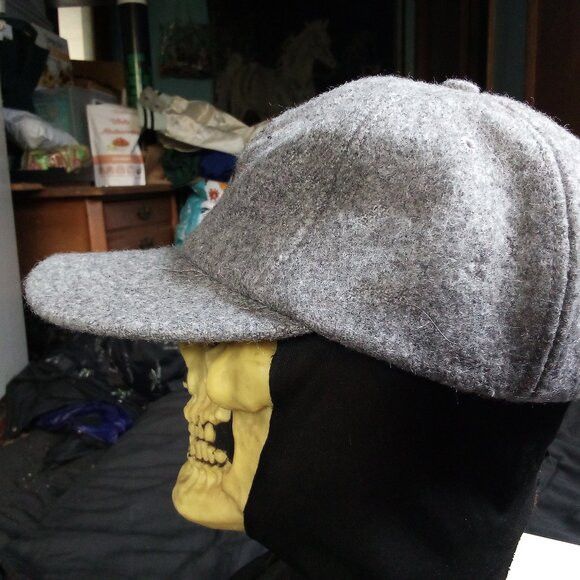 Calvin Klein Vintage Calvin Klein Jeans Snap Hat Cap Wool Size ONE SIZE - 2 Thumbnail