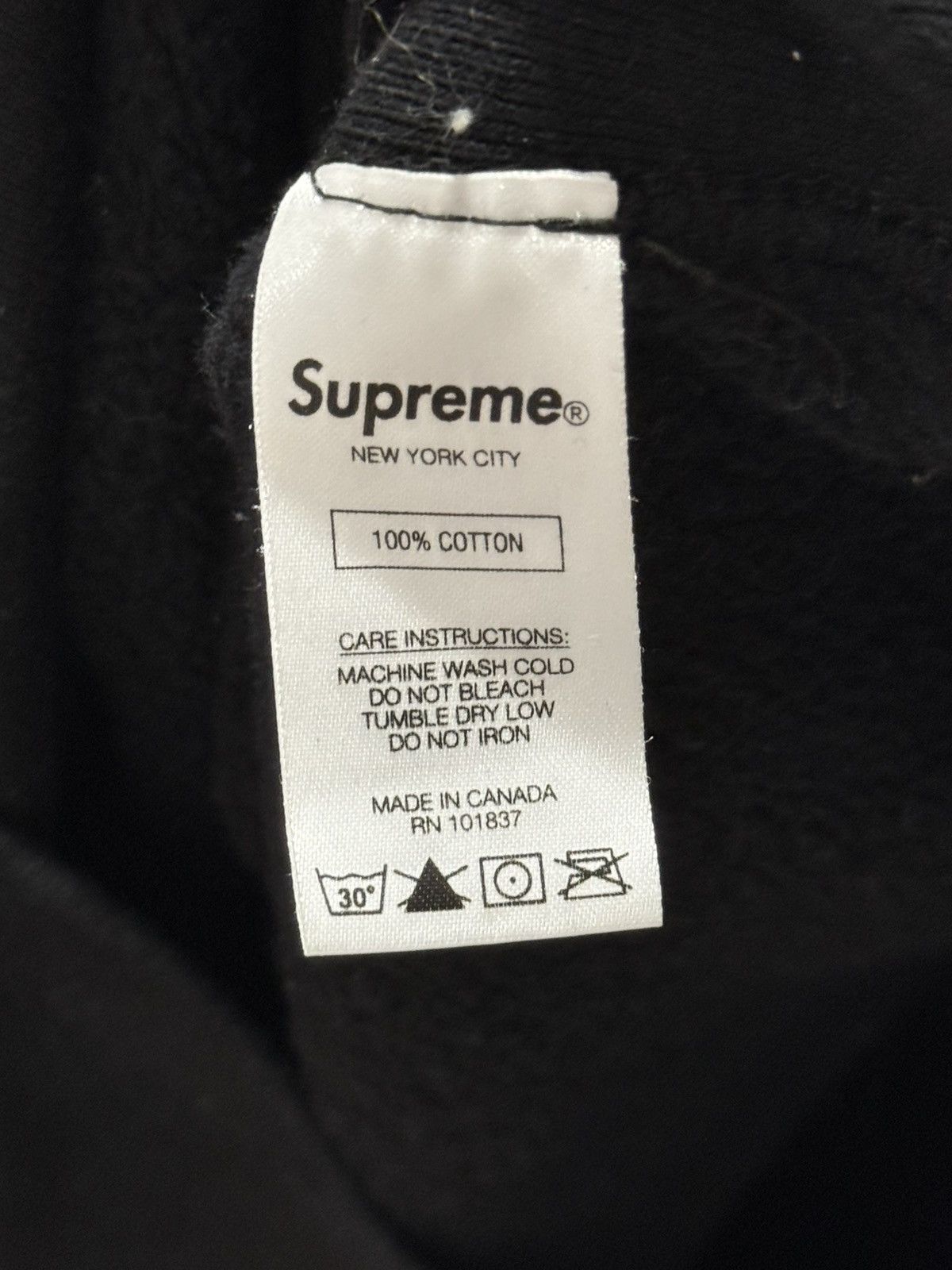 Supreme Supreme Portrait Hooded Sweatshirt FW20 Black LARGE Size US L / EU 52-54 / 3 - 5 Thumbnail
