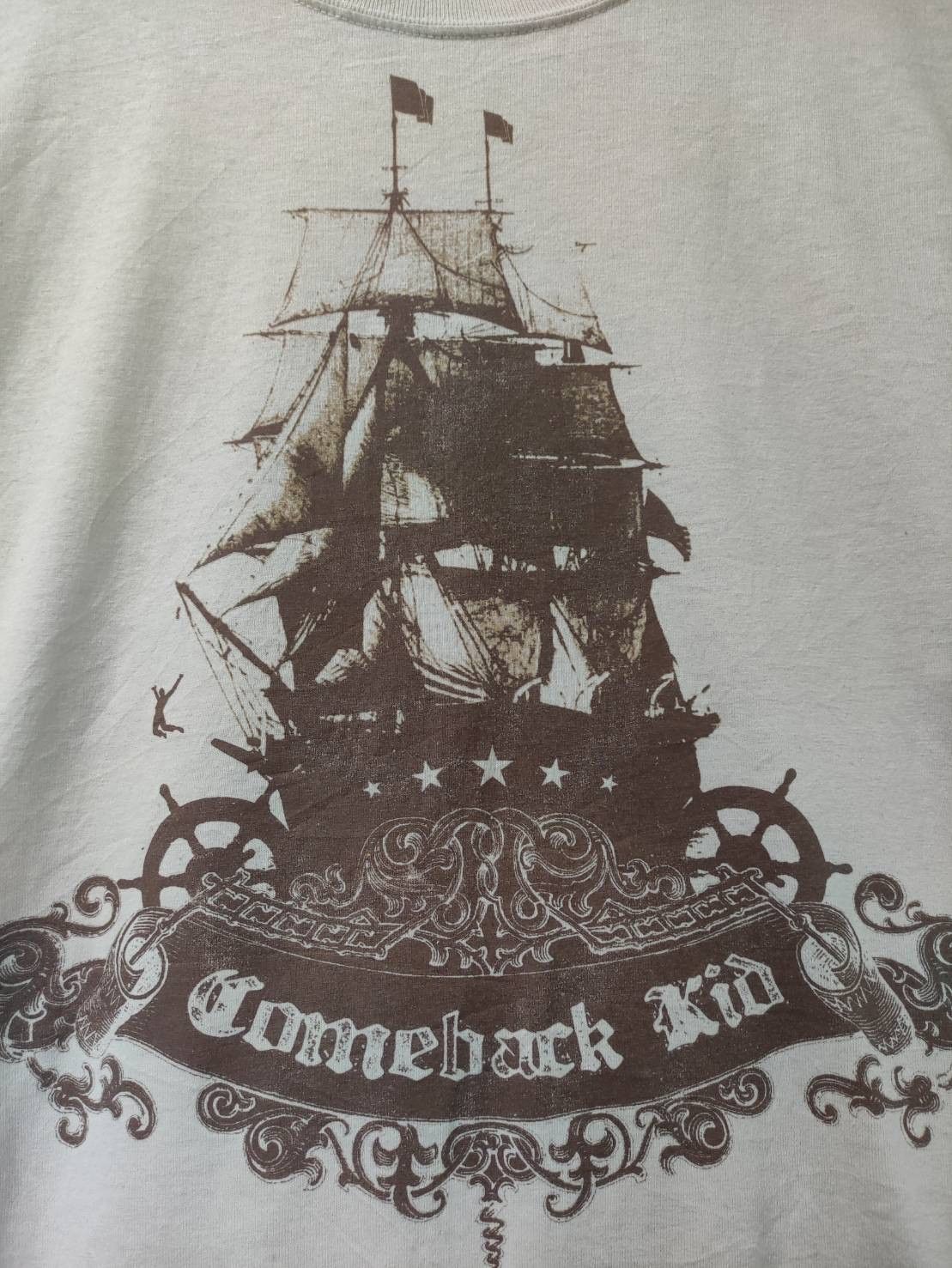 Band Tees Vtg 00's Comeback Kid " Jump Out Flying Dutchman " T-Shirt Size US L / EU 52-54 / 3 - 3 Thumbnail