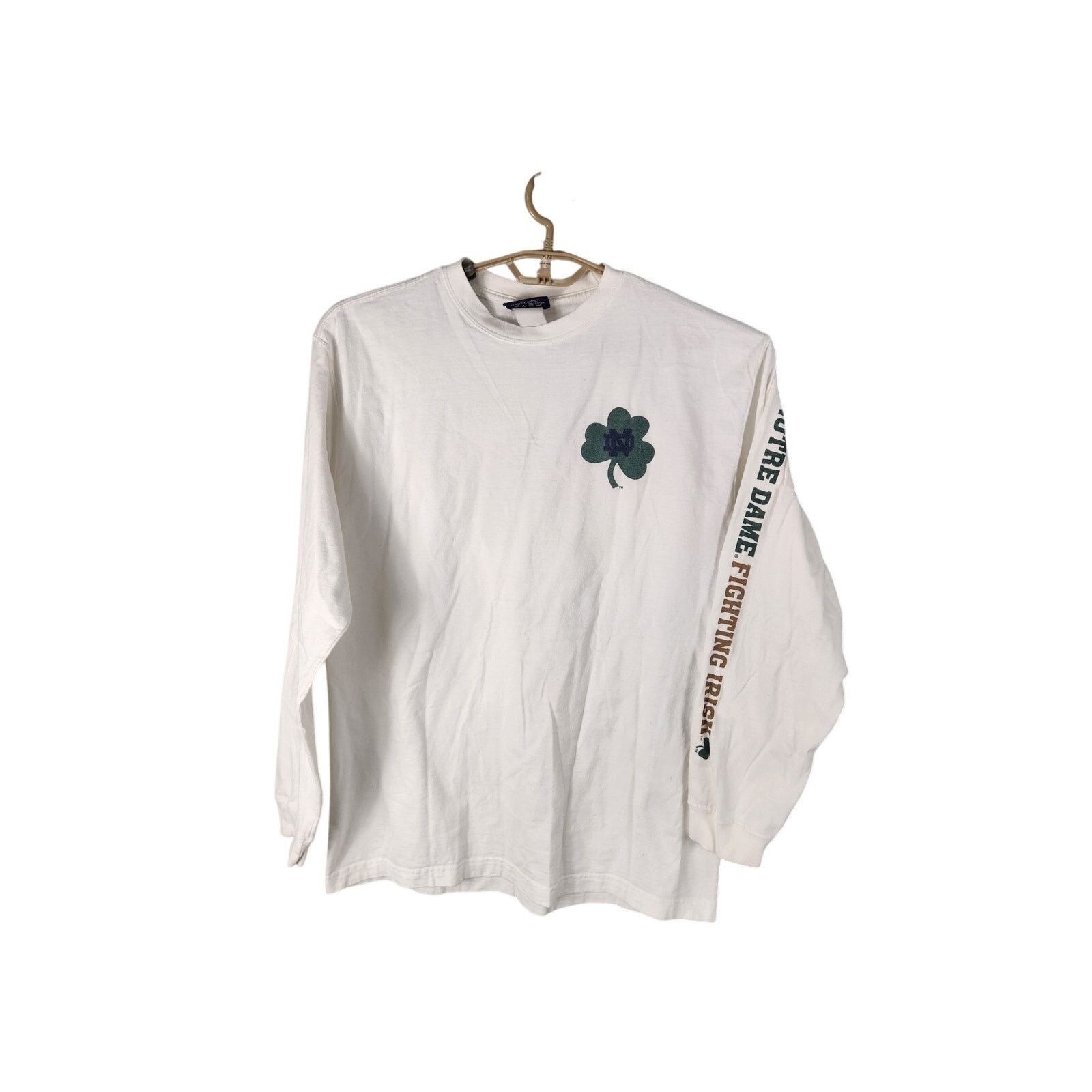 Jansport Notre Dame Long Sleeve T Men's Medium Size US M / EU 48-50 / 2 - 2 Thumbnail