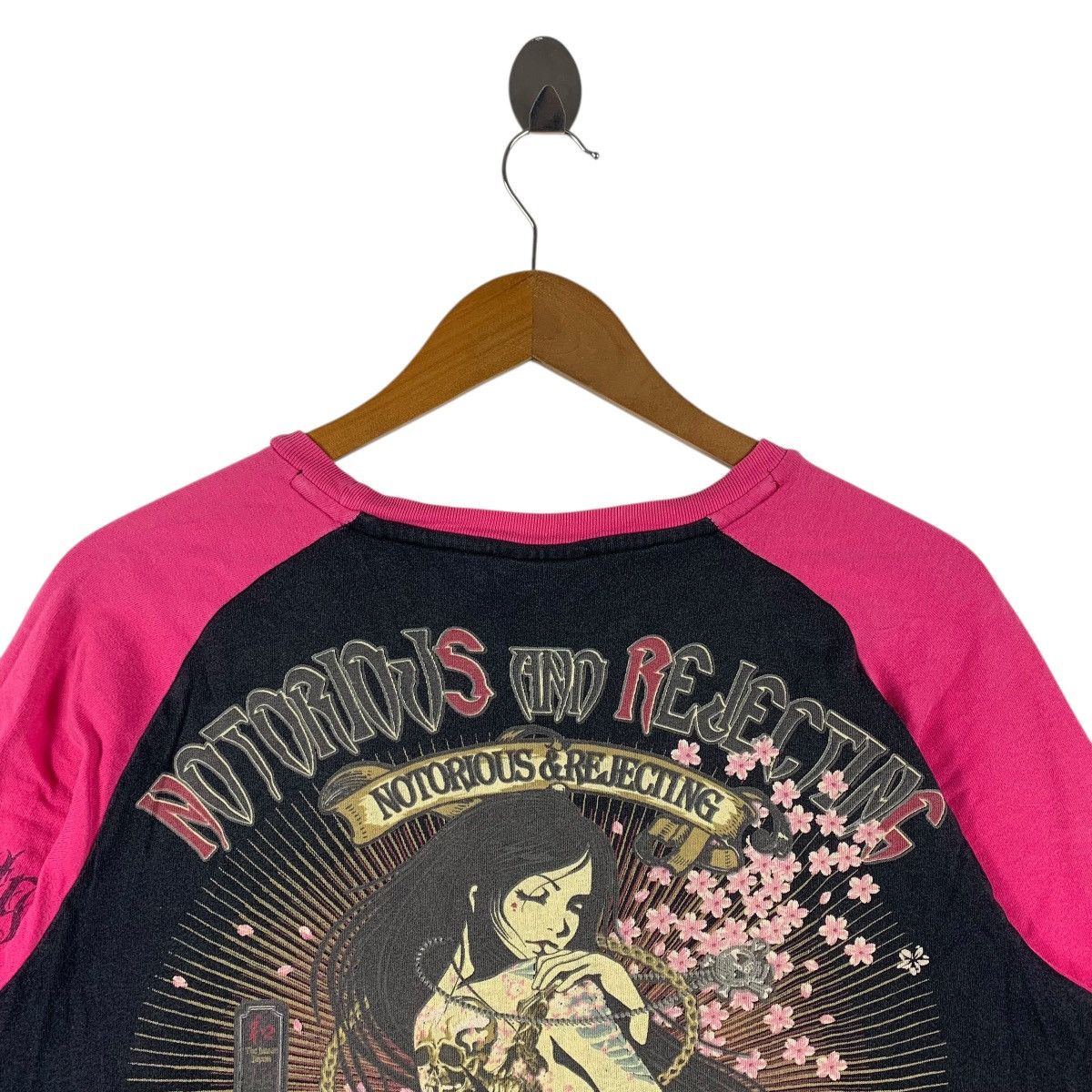 Other Vintage Profundity "The Fusion Japan" Raglan Long sleeve tee Size US L / EU 52-54 / 3 - 10 Thumbnail