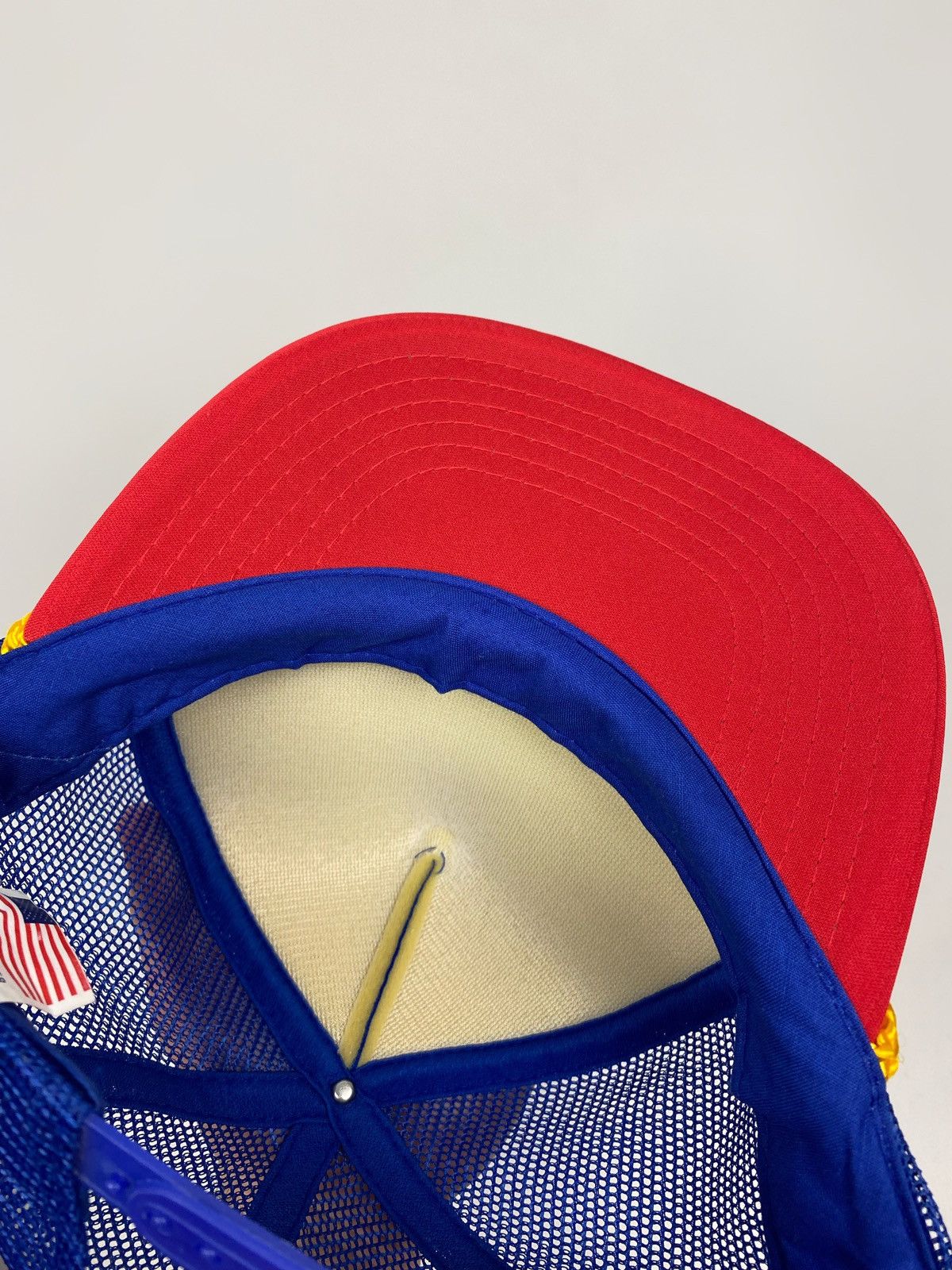 Vintage 1990’s Vintage American Dream Graphic Foam Trucker Hat Size ONE SIZE - 4 Thumbnail