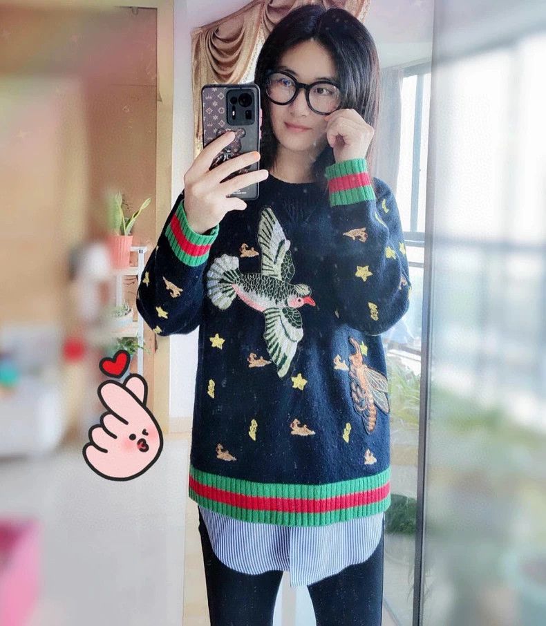 Gucci Gucci Bird and bee knitted sweater 2502-Nextarrow Size US S / EU 44-46 / 1 - 7 Thumbnail
