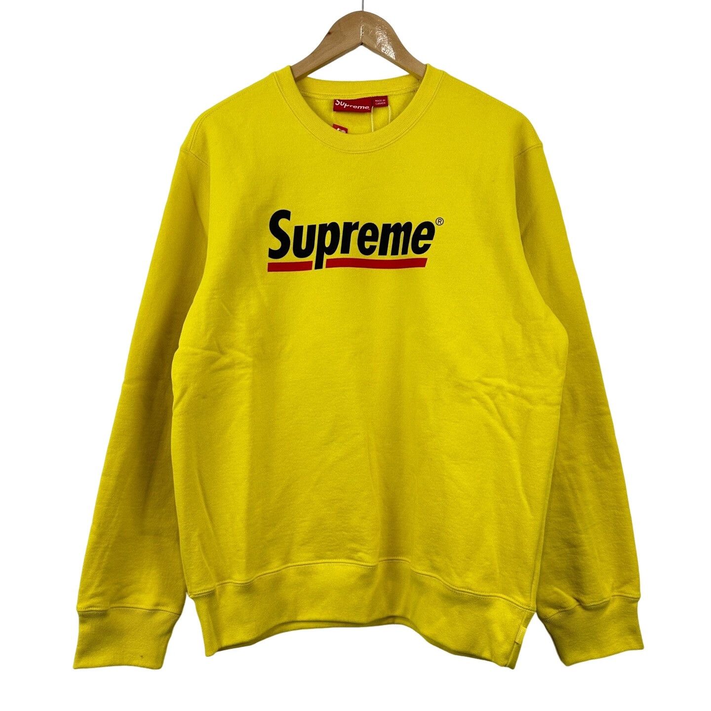 Supreme Supreme Underline Logo Crewneck Size M Size US M / EU 48-50 / 2 - 1 Thumbnail