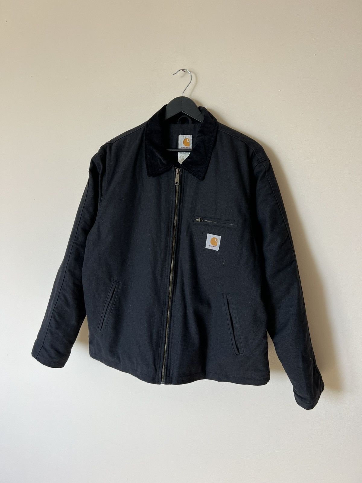 Carhartt VTG Carhartt Detroit Active! Work Faded Washed 90s Jacket Size US M / EU 48-50 / 2 - 2 Thumbnail