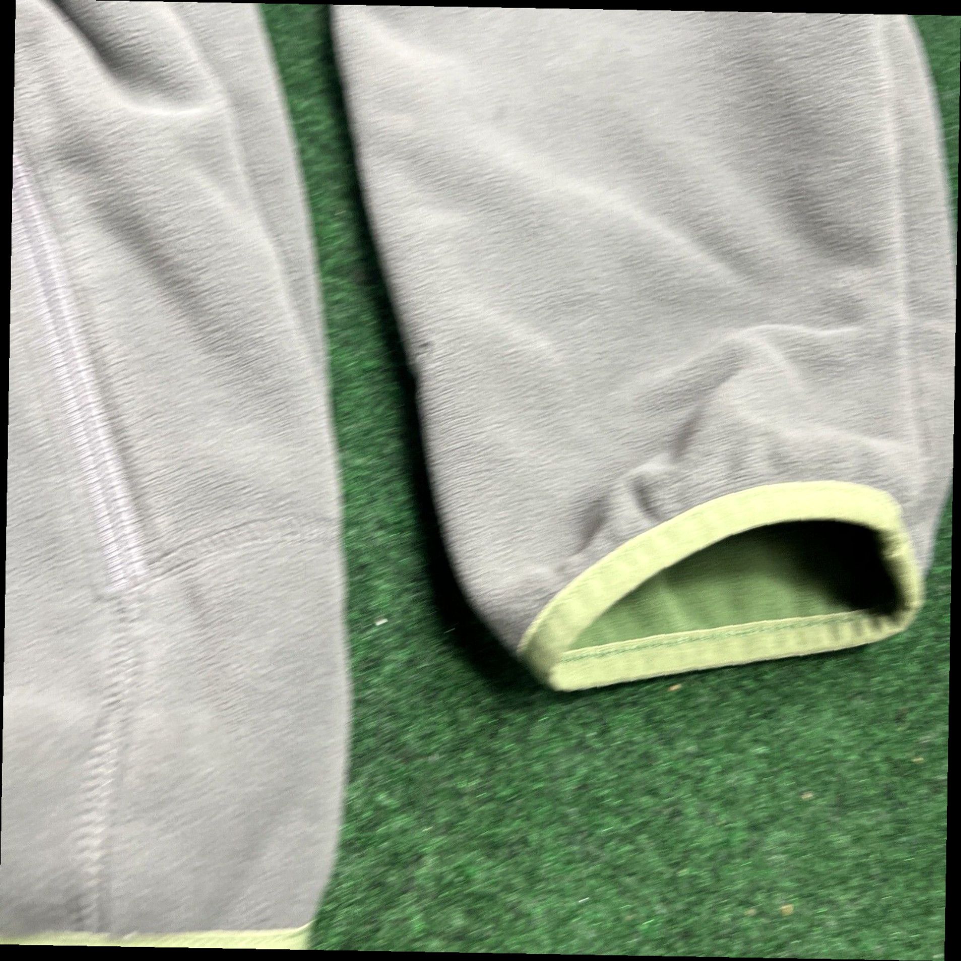 Vintage L.L. Bean Men's Polartec Fleece Jacket Full Zip L Grey & Green Outdoors Hiking Size US L / EU 52-54 / 3 - 3 Thumbnail