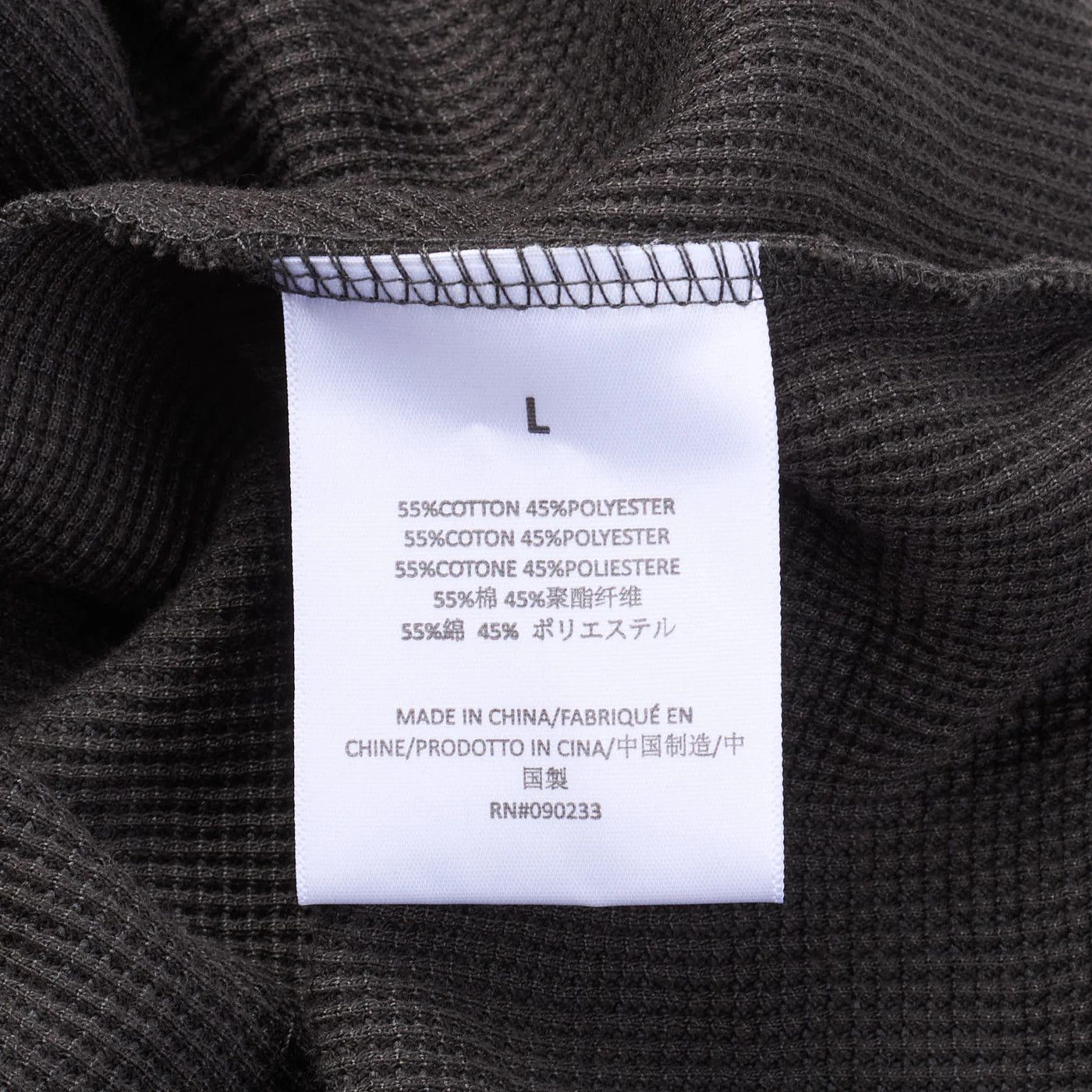 Fear of God FEAR OF GOD "Essentials" Dark Gray Knit Crewneck Sweater Size US L / EU 52-54 / 3 - 4 Thumbnail