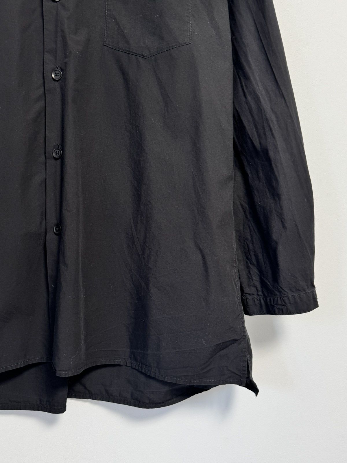 Yohji Yamamoto Yohji Yamamoto Button Men’s T-Shirt Up Cotton Size US L / EU 52-54 / 3 - 5 Thumbnail