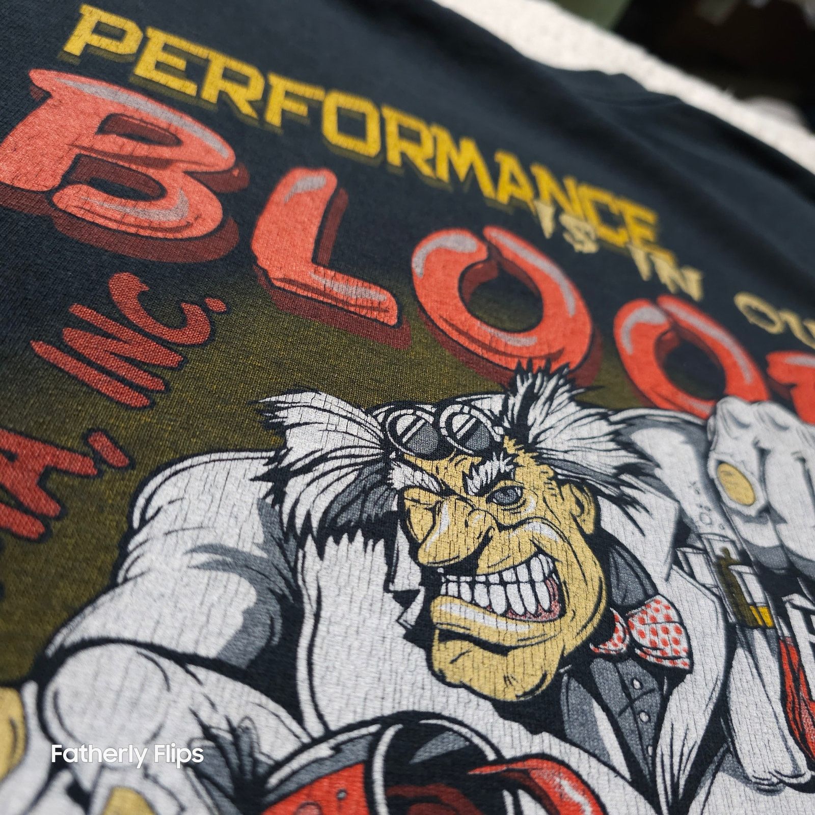 Gildan Vtg 2004 Cycle-Rama Motorcycle T-Shirt 2XL Mad Scientist Size US XXL / EU 58 / 5 - 4 Thumbnail