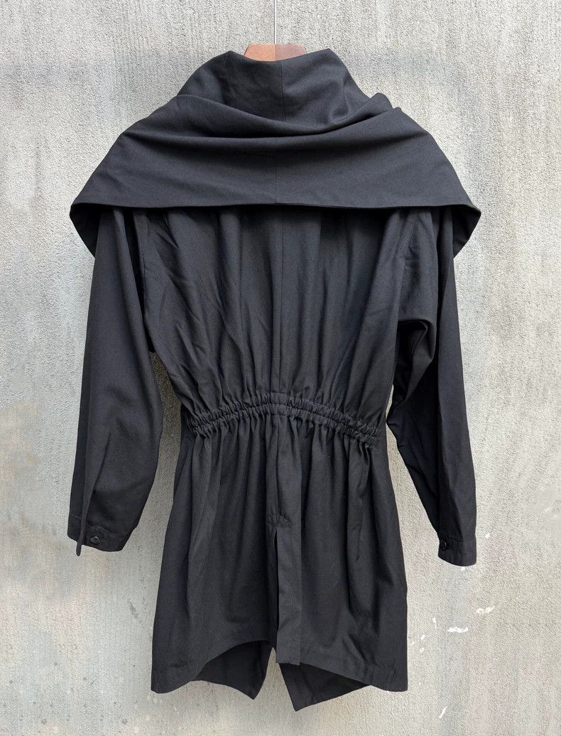 Issey Miyake Issey Miyake Lapel wool waist-cinching coat Size M / US 6-8 / IT 42-44 - 2 Thumbnail