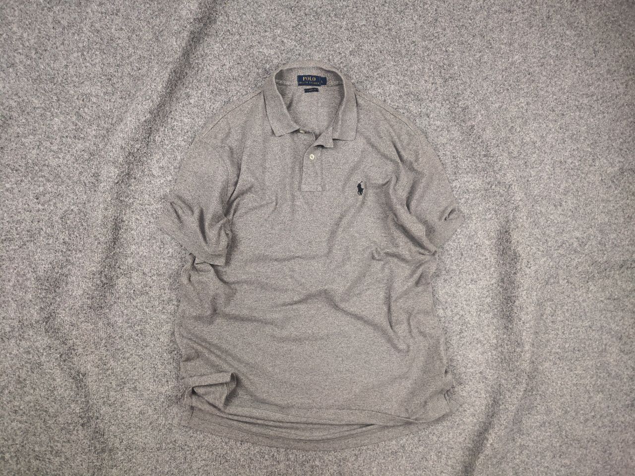Polo Ralph Lauren Polo Ralph Lauren Cotton Classic Fit Polo T shirt Vintage Size US L / EU 52-54 / 3 - 1 Thumbnail