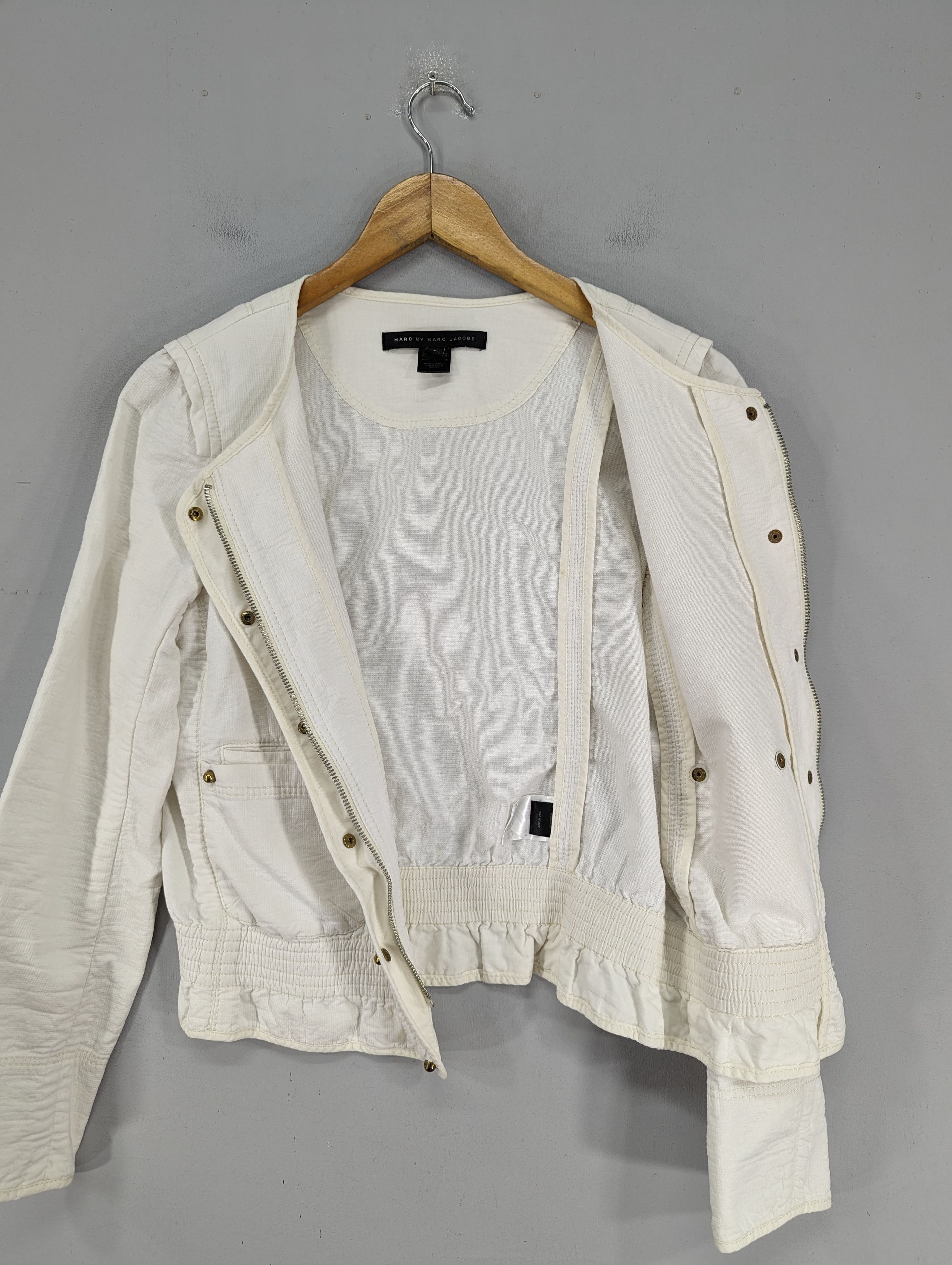 Marc Jacobs 🔥RARE🔥Marc By Marc Jacobs Short Zipper Jacket Size S / US 4 / IT 40 - 8 Thumbnail