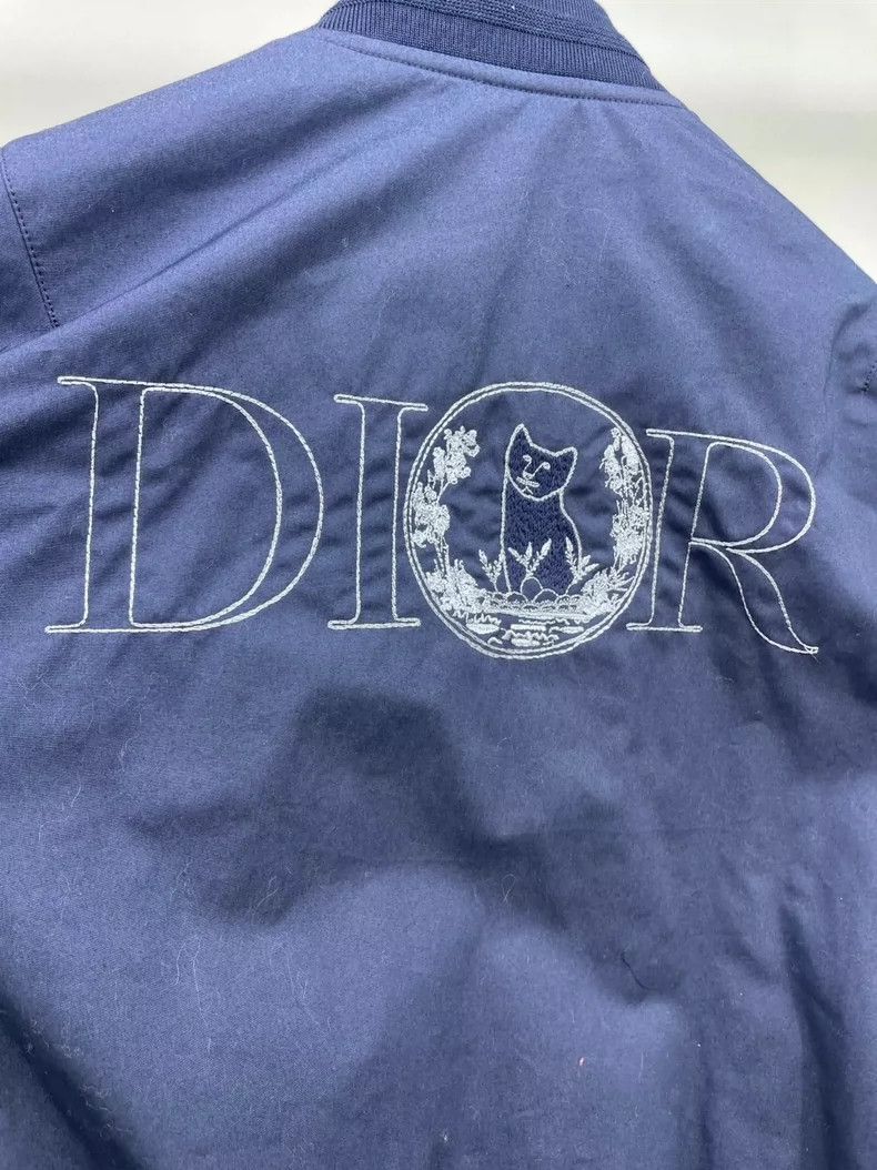 Dior Dior 25 new dark blue flying zipper jackets 2504-Nextarrow Size US M / EU 48-50 / 2 - 3 Thumbnail