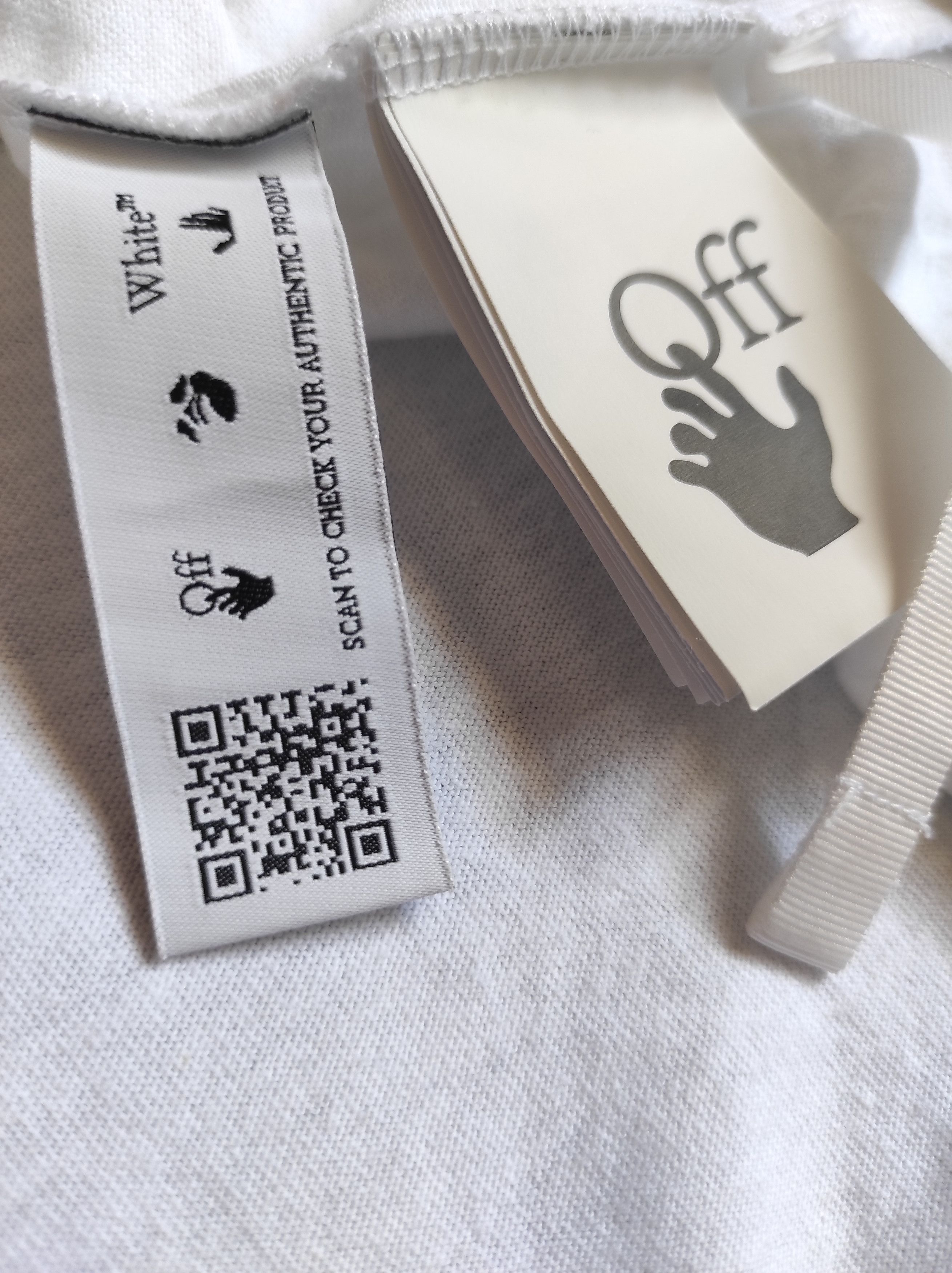 Off-White Off-White Brush Stroke Arrow Tee Size US L / EU 52-54 / 3 - 15 Thumbnail