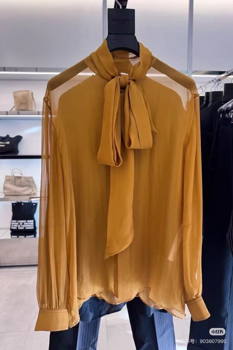 Saint Laurent Paris Saint Laurent Paris size 37 Spring/Summer 22 French Ribbon Size XS / US 0-2 / IT 36-38 - 7 Thumbnail