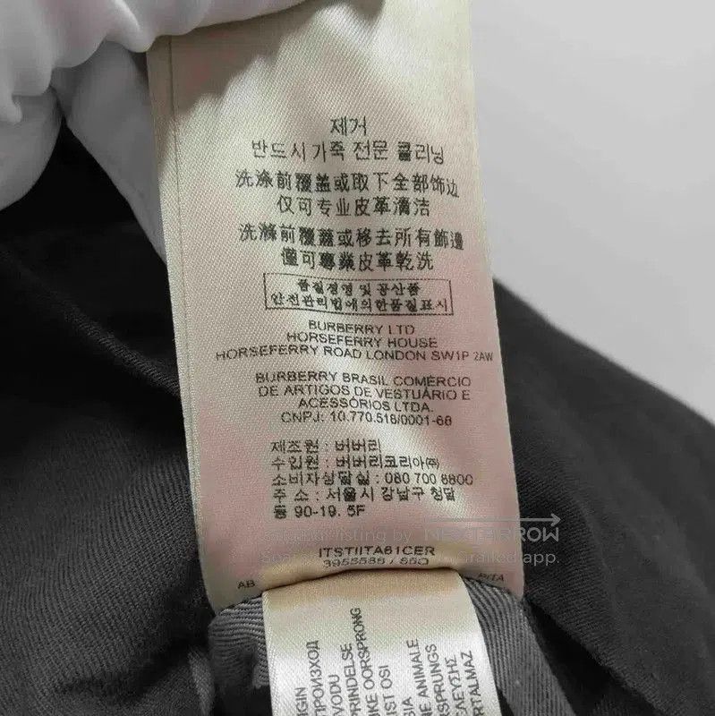 Burberry Burberry Black Long Cotton Trench Coat. Size L / US 10 / IT 46 - 7 Thumbnail