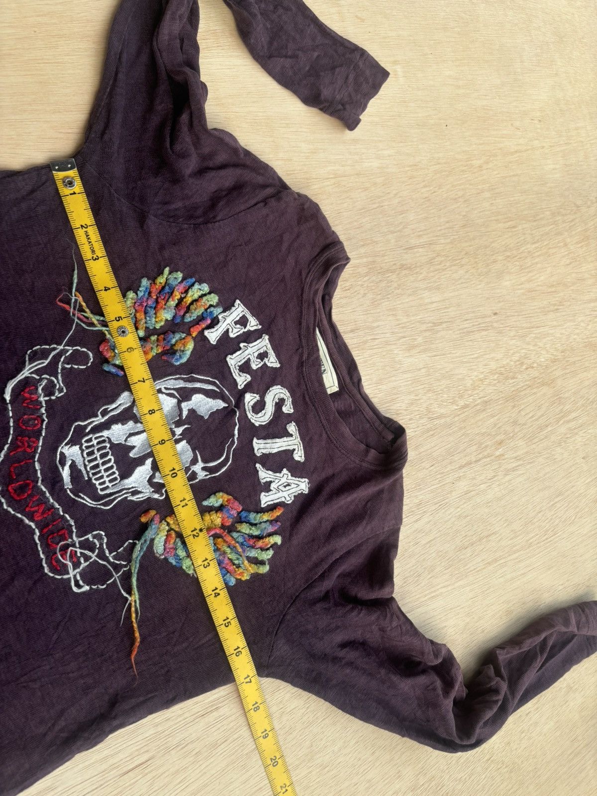 Hysteric Glamour × If Six Was Nine × Japanese Brand Y2k Listen Heartbeat ifsixwasnine Lgb style Longsleeve Size US M / EU 48-50 / 2 - 10 Thumbnail