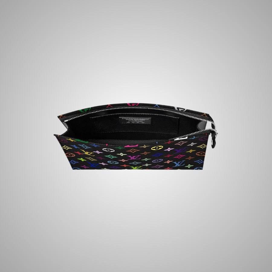 Louis Vuitton LOUIS VUITTON X TAKASHI MURAKAMI TOILETRY POUCH BLACK Size ONE SIZE - 3 Thumbnail