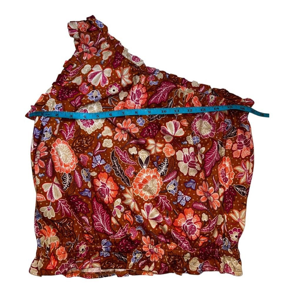 Ann Taylor Ann Taylor l NWT Batik One Shoulder Top XS Size XS / US 0-2 / IT 36-38 - 7 Thumbnail