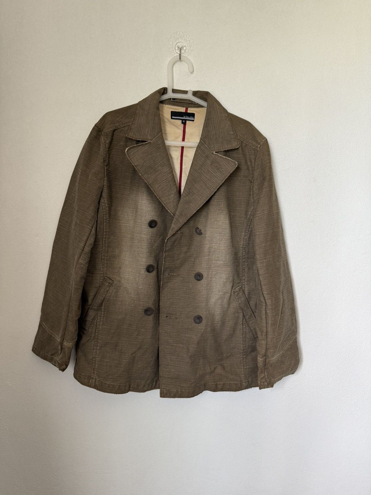 In The Attic JAPANESE BRAND IN THE ATTIC DOUBLE BREAST CASUAL JACKET LGB Size US M / EU 48-50 / 2 - 1 Thumbnail