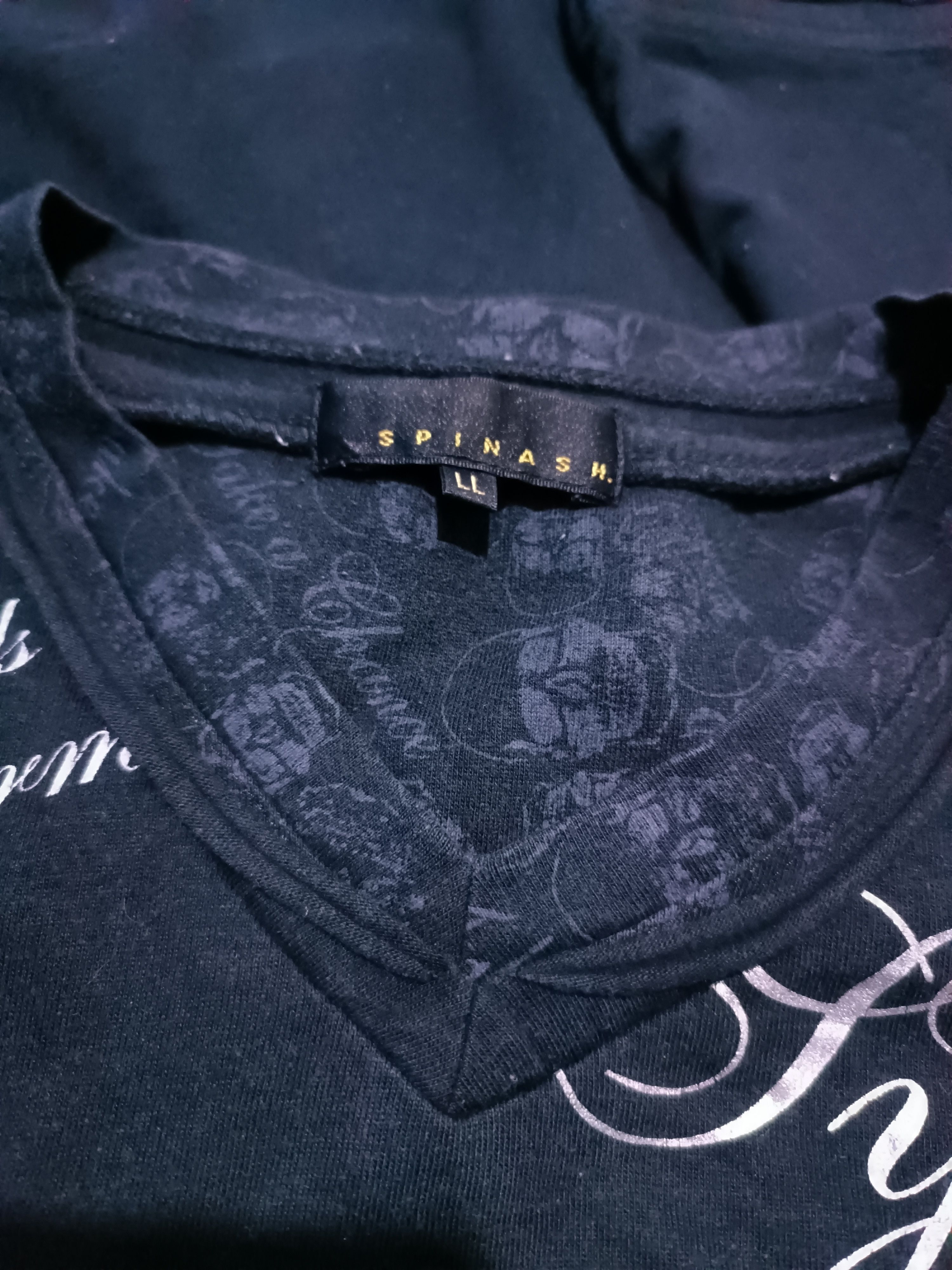 Japanese Brand Spinash Double Layer Poem Long Sleeve T-shirt Size US M / EU 48-50 / 2 - 3 Thumbnail