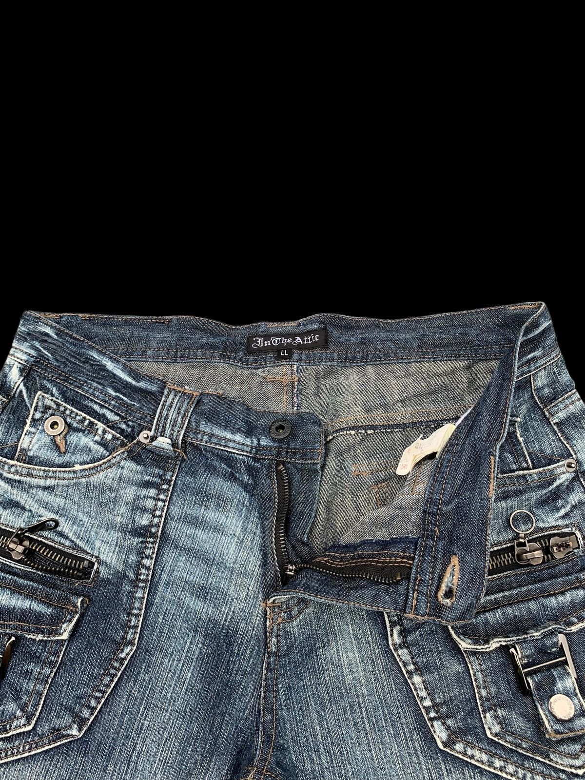 Kapital FLARE💥IN THE ATTIC RUSTY JAPANESE PUNK DISTRESSED DENIM Size US 32 / EU 48 - 15 Thumbnail
