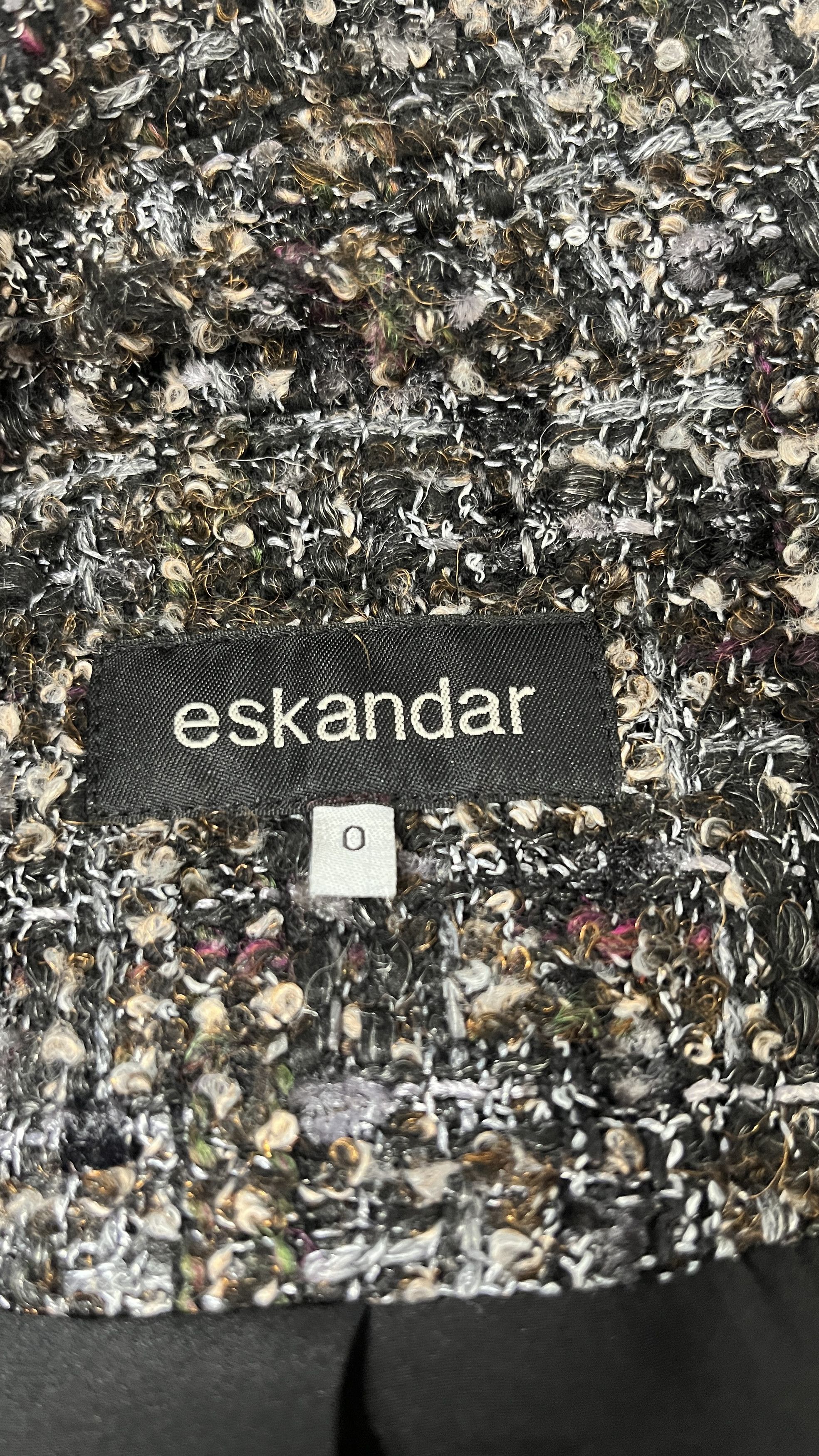eskandar Eskandar O/S LUX Oversized Rich Tweed Boucle Coat Jacket 0 Size S / US 4 / IT 40 - 16 Thumbnail