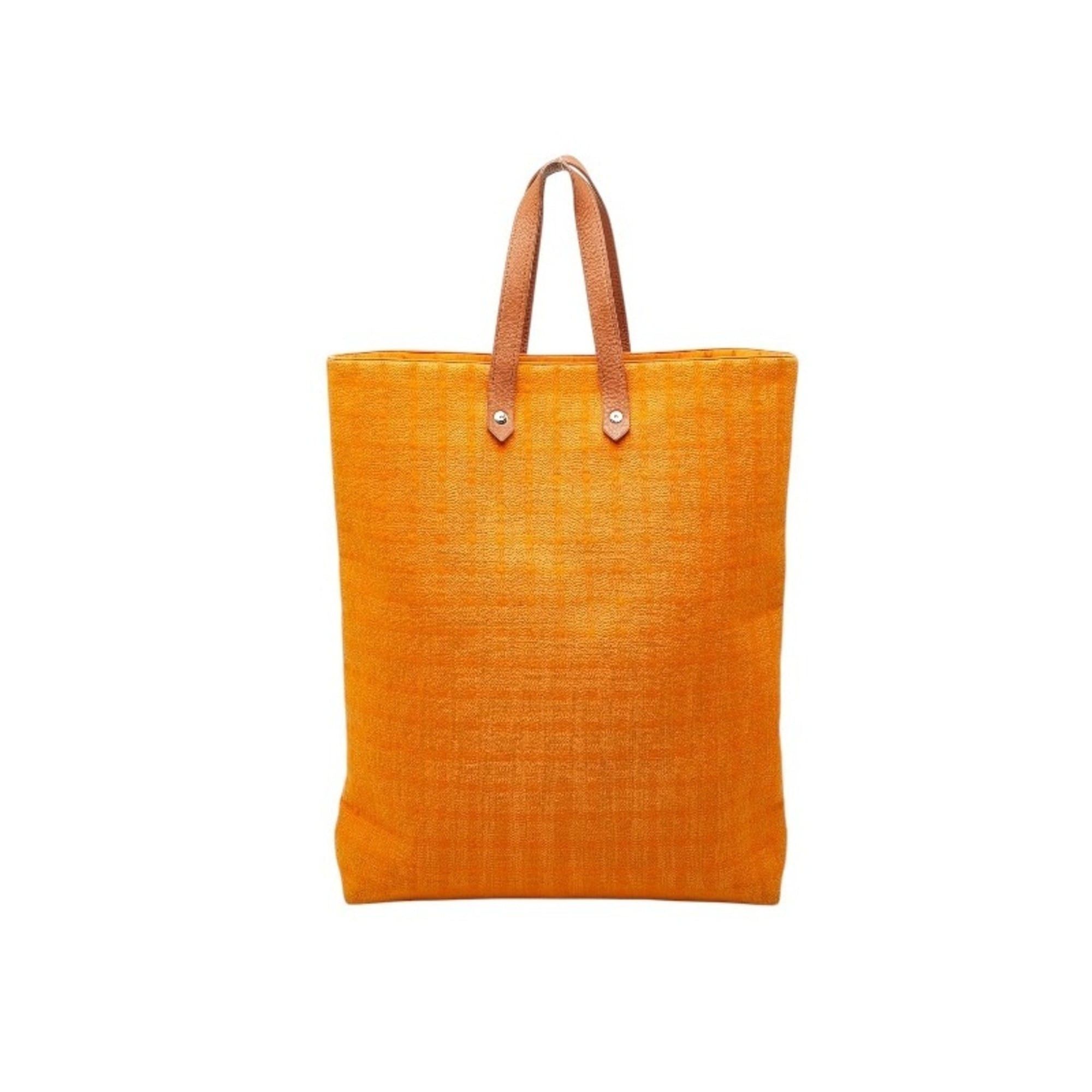 Hermes Hermes Amedaba Diago GM Tote Bag Handbag Orange Wool Cotton Women's HERMES Size ONE SIZE - 1 Thumbnail