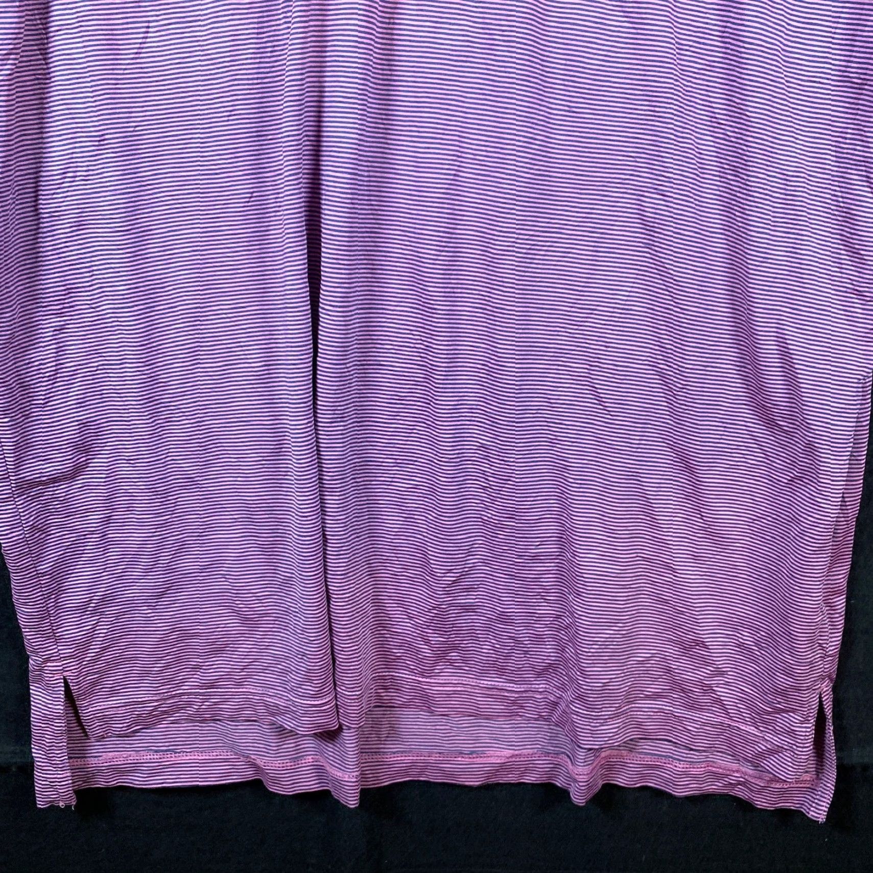 Peter Millar Peter Millar Mens Polo Shirt Purple Blue Stripe Summer Comfort Stretch XL Shirt Size US XL / EU 56 / 4 - 4 Thumbnail