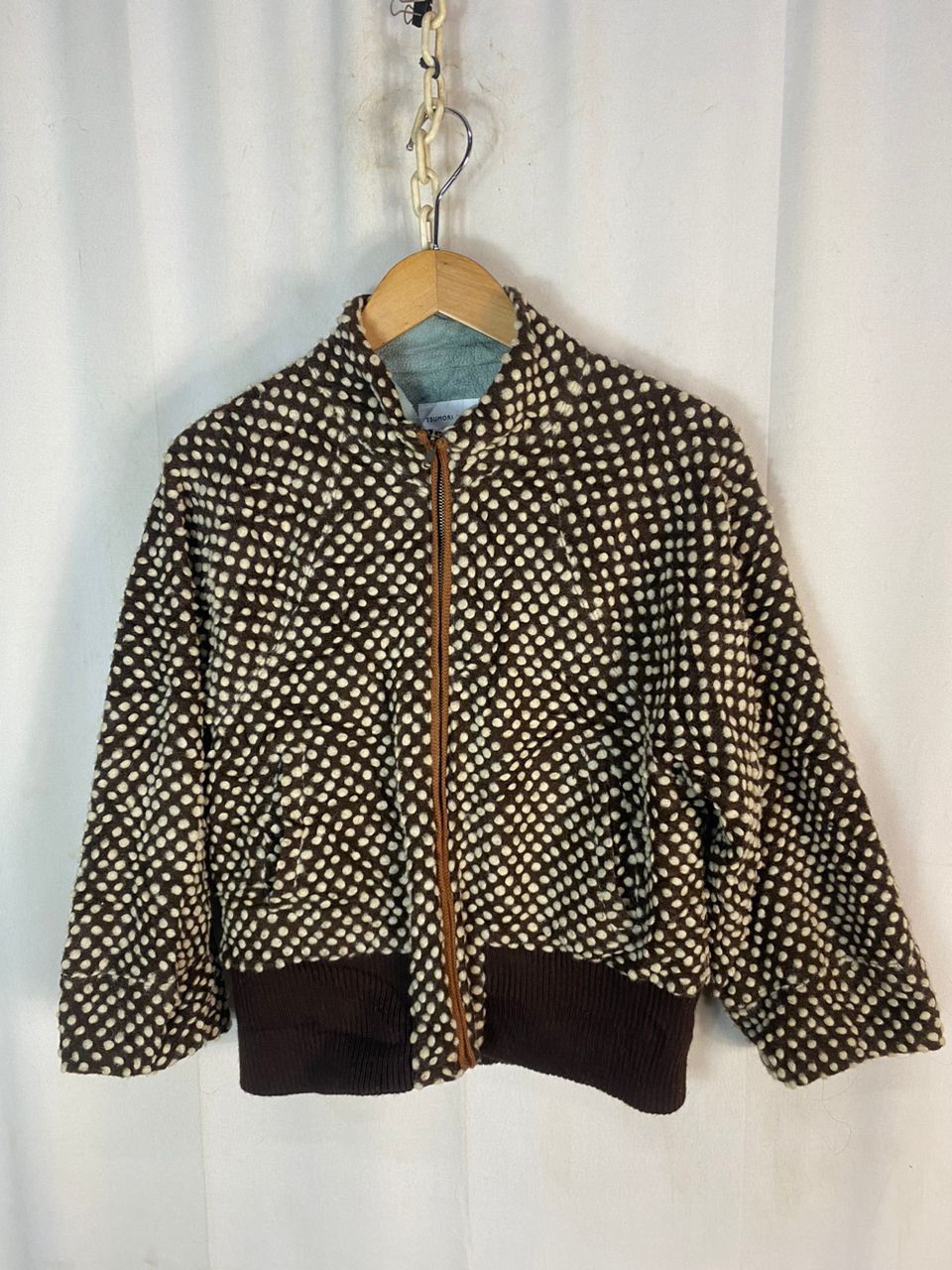 Designer × Japanese Brand × Tsumori Chisato Tsumori chisato crop zipper jacket Size M / US 6-8 / IT 42-44 - 1 Thumbnail
