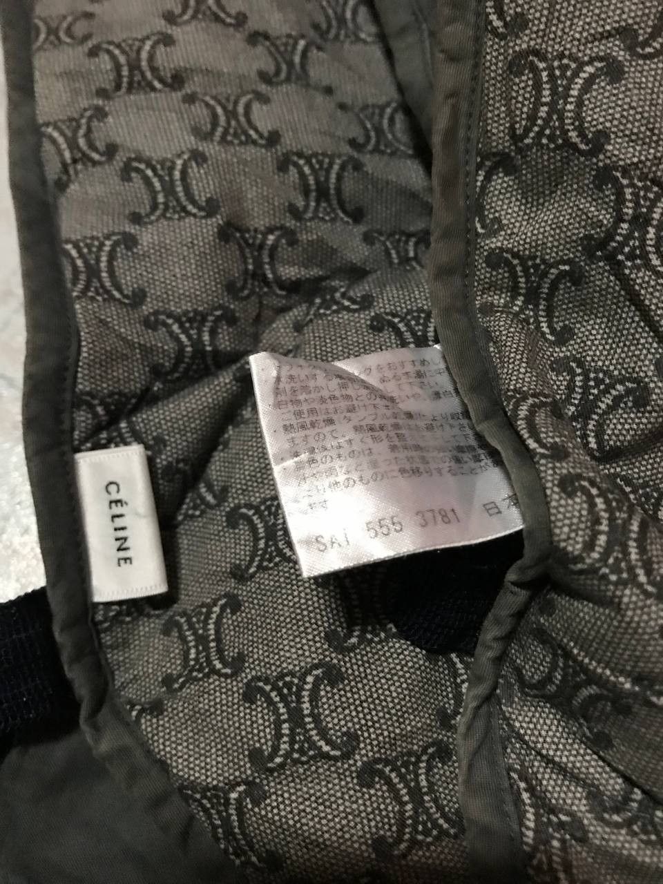 Celine Vintage 80s Celine Iconic Monogram Poncho Vest Size US M / EU 48-50 / 2 - 5 Thumbnail