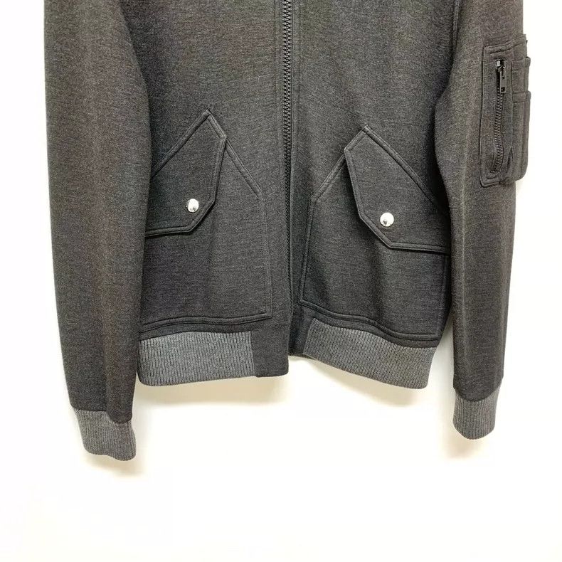 Givenchy Givenchy Gray Baseball Jacket Size M Shoulder Size US M / EU 48-50 / 2 - 6 Thumbnail