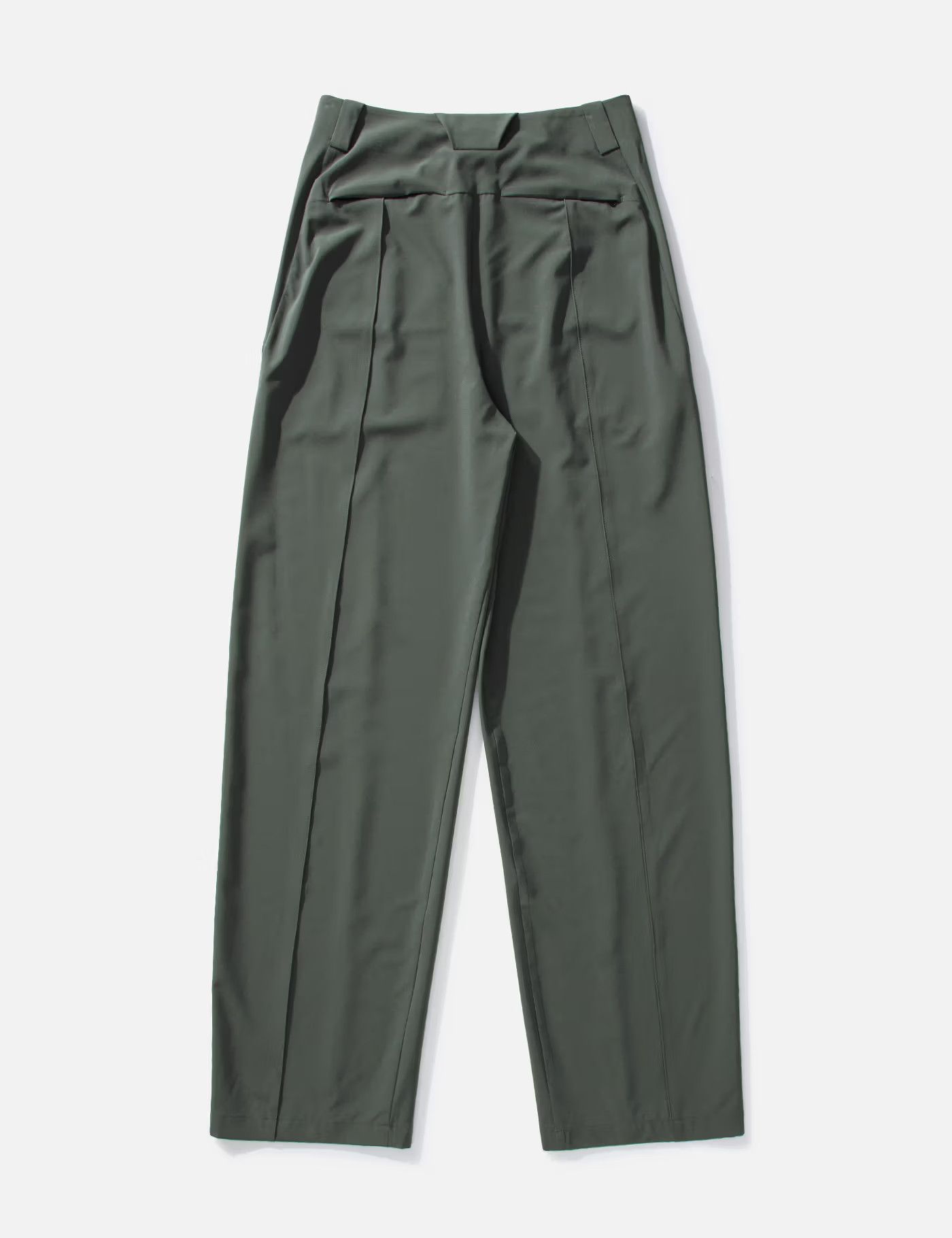 Hyein Seo Hyen Seo Grey Pleated Trouser Size 22" - 3 Thumbnail
