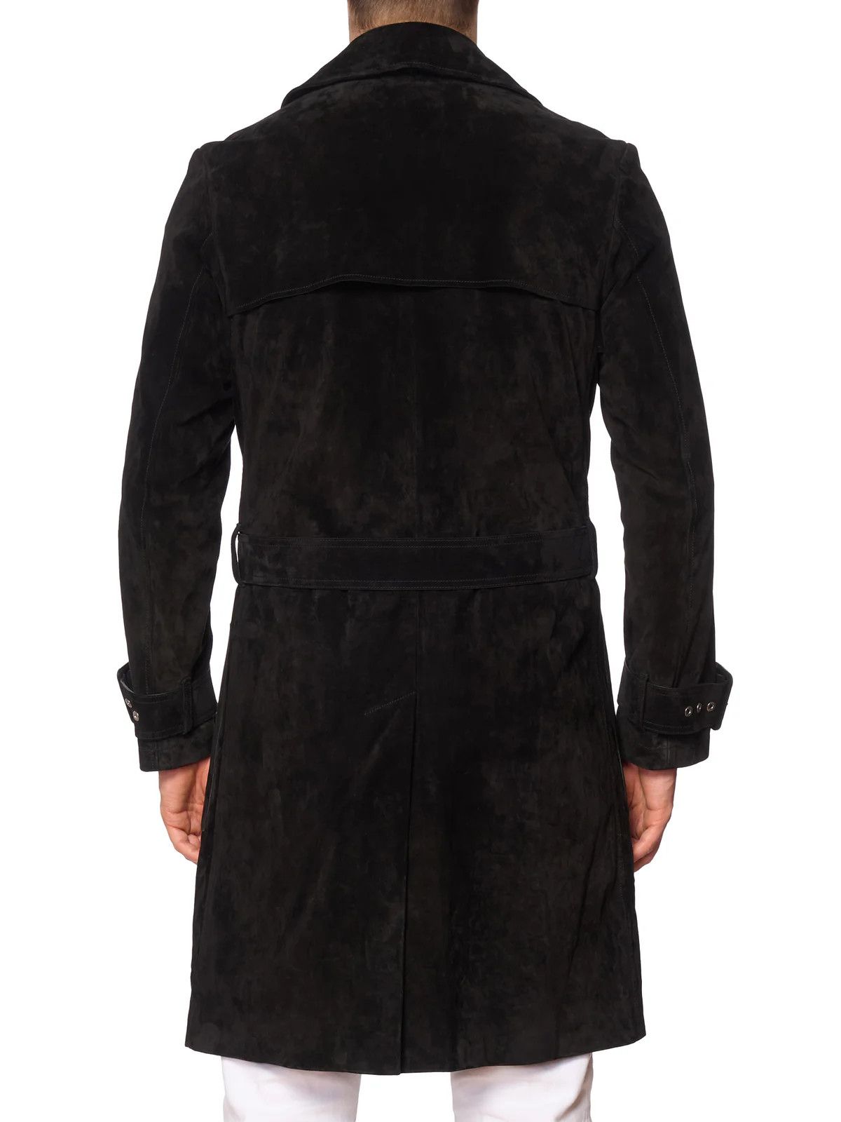 Berluti BERLUTI Paris Black Leather Suede Trench Long Coat Size US M / EU 48-50 / 2 - 5 Thumbnail