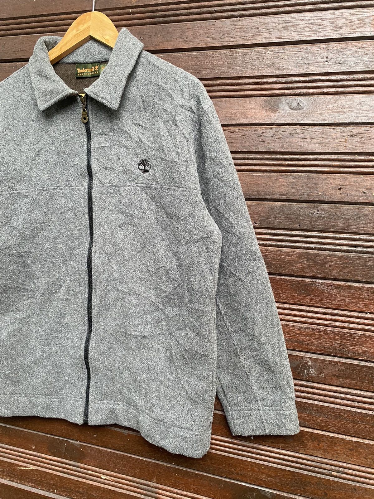 Timberland × Vintage Vintage Timberland Fleece Zipper Jacket Size US XS / EU 42 / 0 - 2 Thumbnail