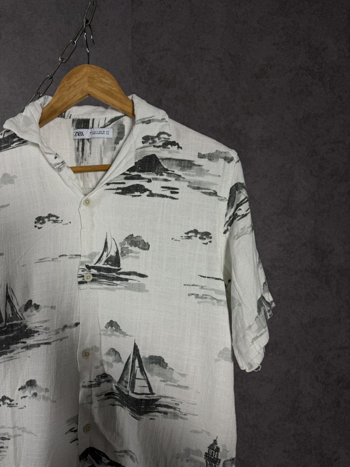 Zara Zara Man art crazy hawaiian shirt Size US S / EU 44-46 / 1 - 2 Thumbnail