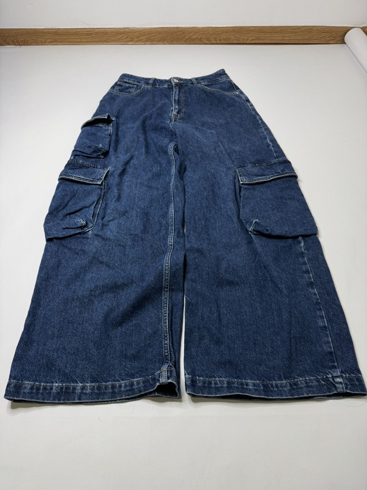 JNCO Vintage Big baggy jeans denim jnco vibe swag skater sk8 90s Size US 30 / EU 46 - 3 Thumbnail