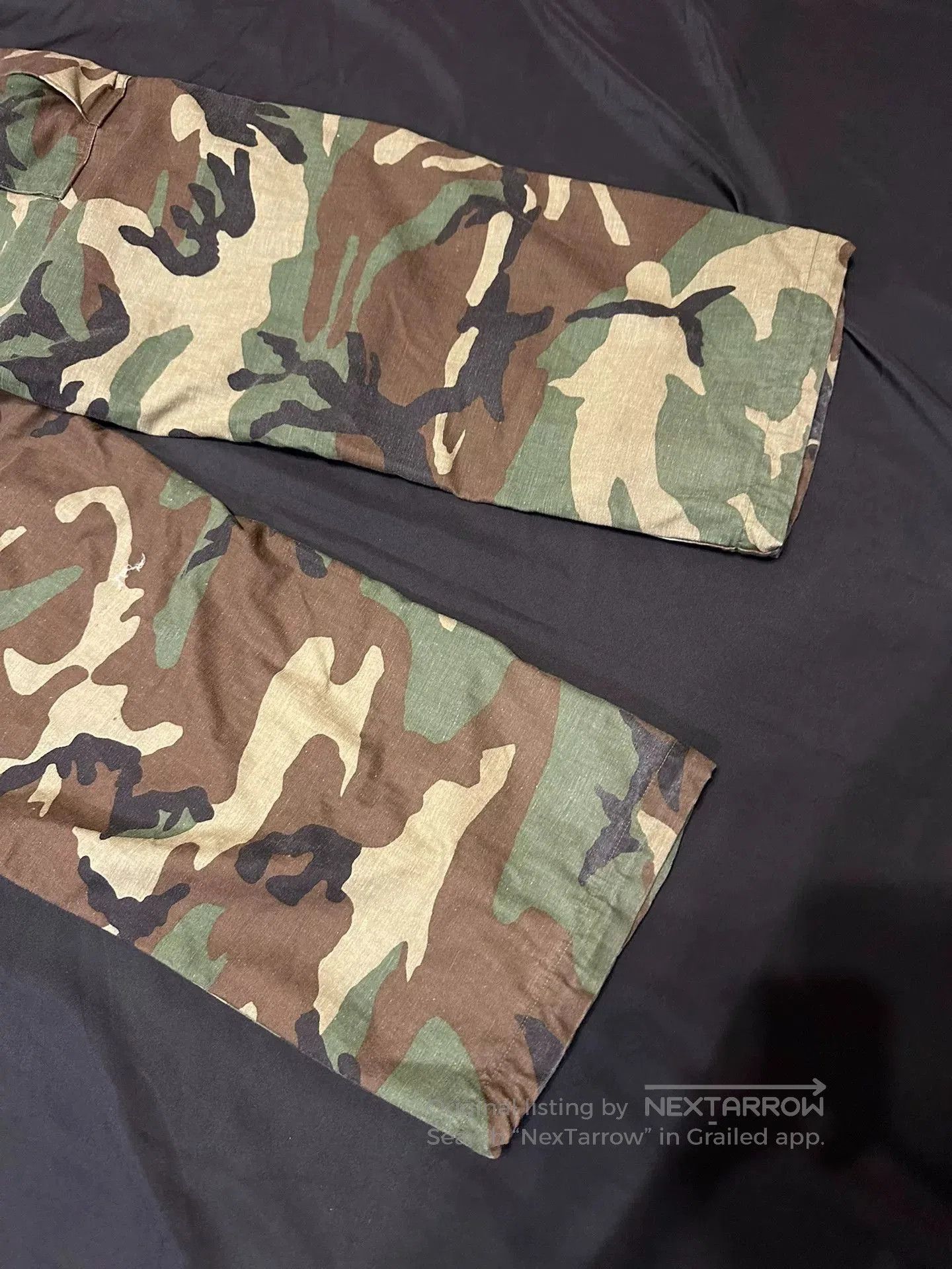 Vintage Vintage 80s M65 Camo Cargo Pants. Size US 28 / EU 44 - 7 Thumbnail