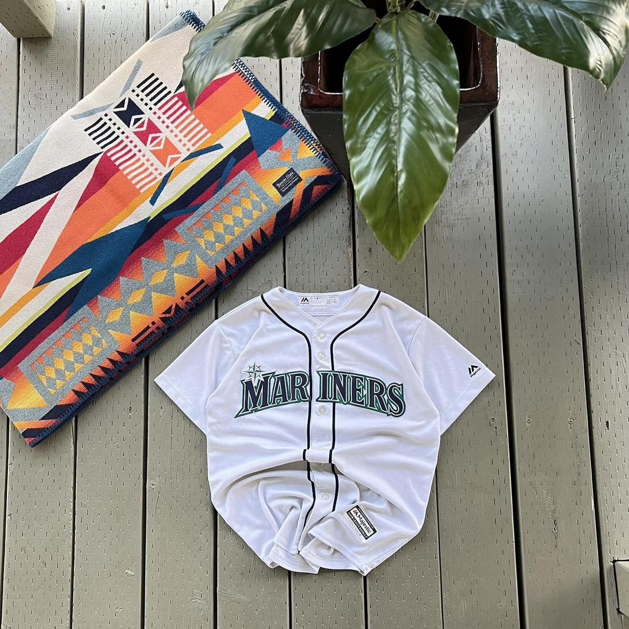 MLB × Vintage Seattle Mariners Robinson Cano Baseball Jersey Majestic Vtg Size US S / EU 44-46 / 1 - 2 Thumbnail