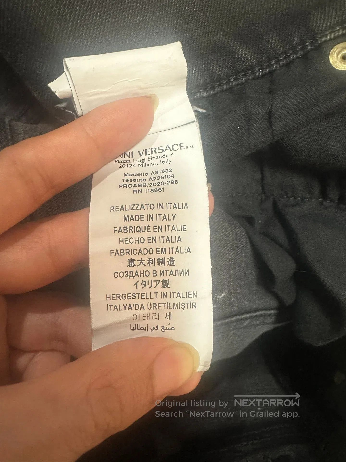 Versace Versace High-End Show Jeans. Size US 36 / EU 52 - 8 Thumbnail
