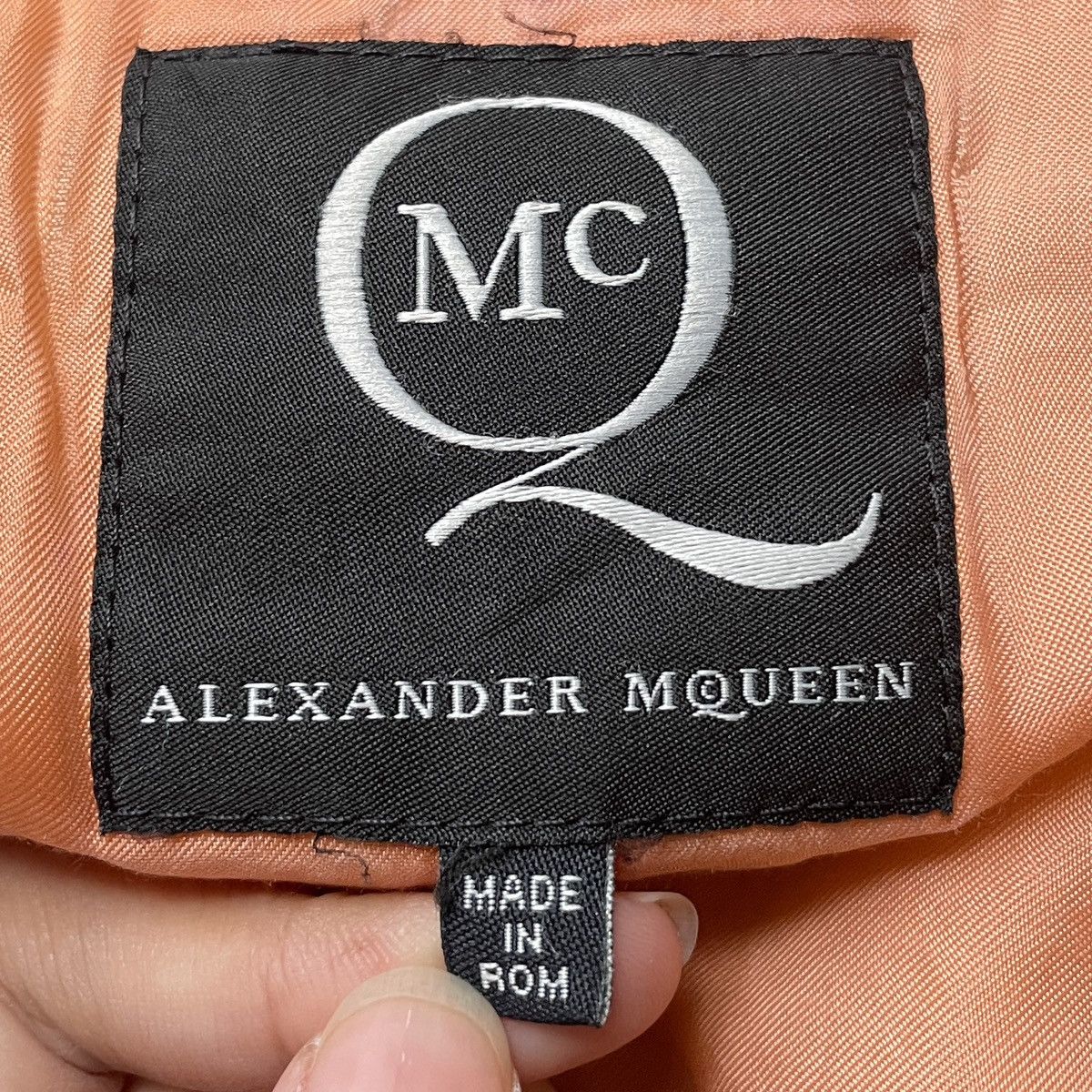 Alexander McQueen × Vintage Vintage Brand Alexander McQueen MA-1 Flight Jacket 1990s Size US M / EU 48-50 / 2 - 9 Thumbnail