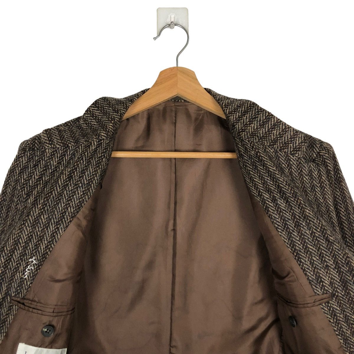 Vintage 💥Rare Double Breast Pin Striped Jacket Louis Feraud Paris Size US M / EU 48-50 / 2 - 10 Thumbnail