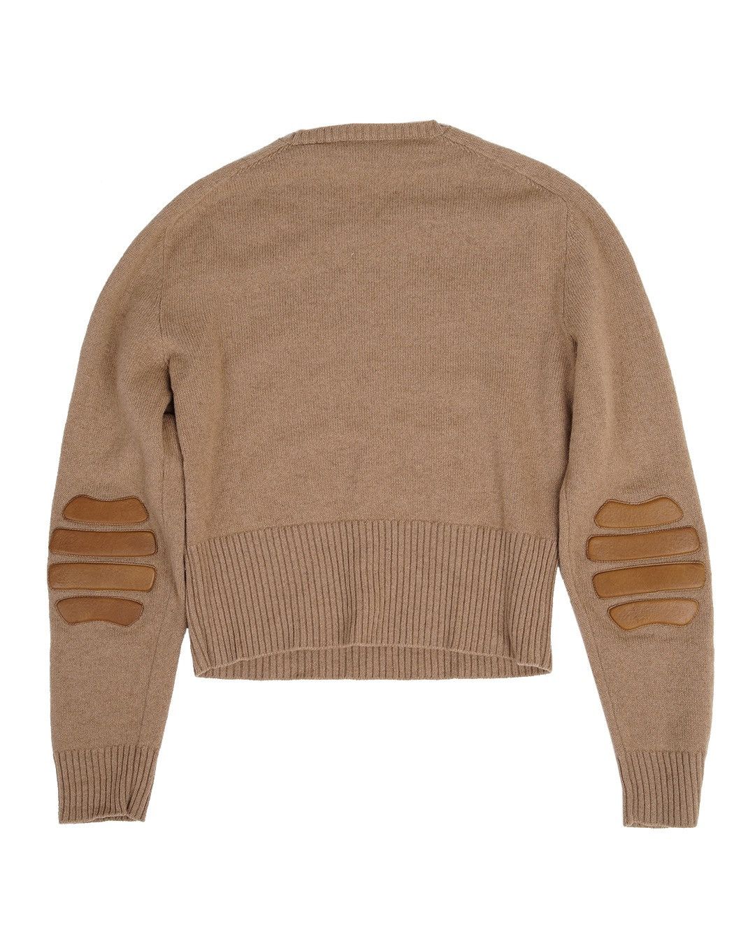Prada Prada F/W1999 Leather Elbow Jumper Size L / US 10 / IT 46 - 6 Thumbnail